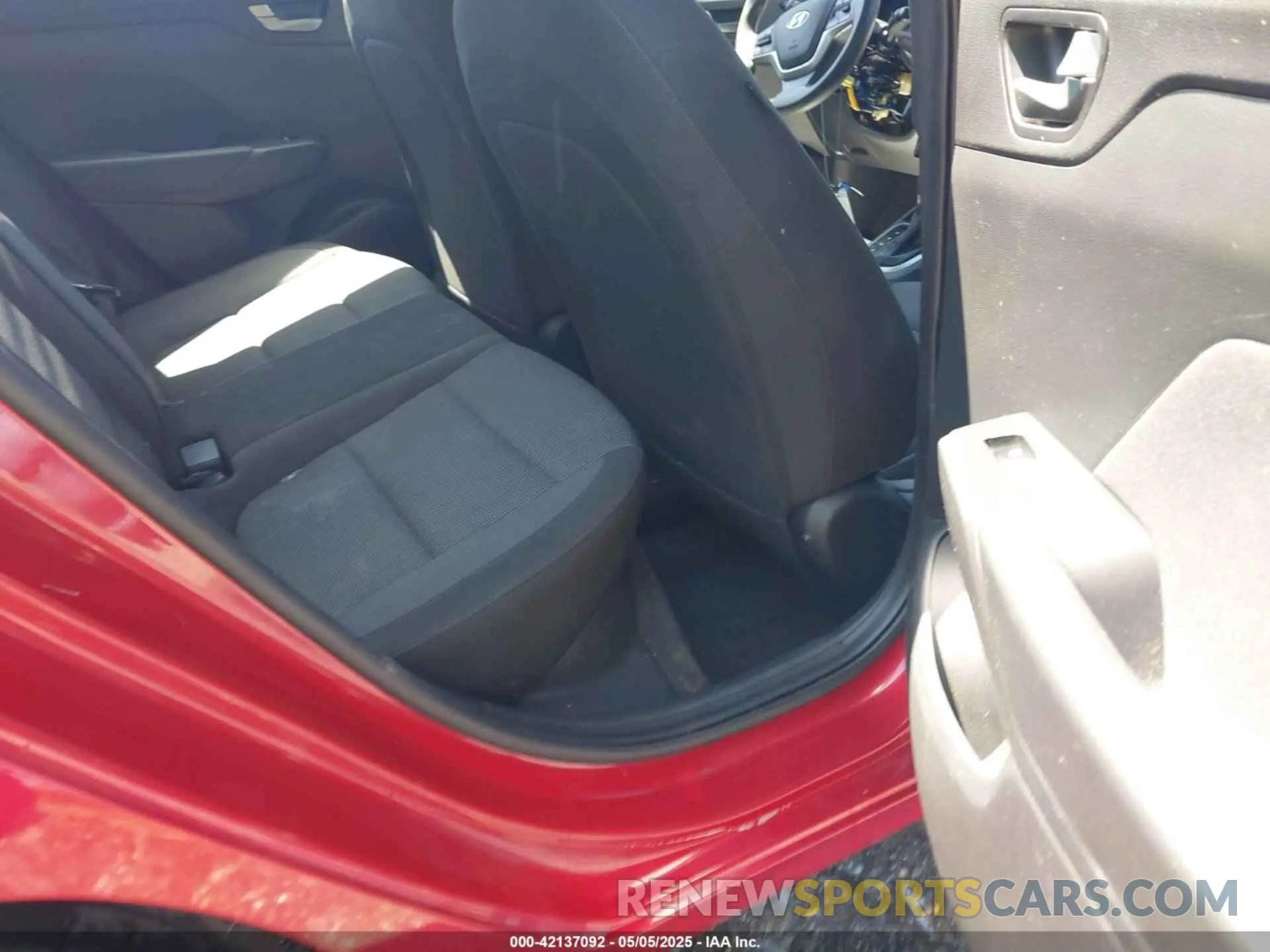 8 Фотография поврежденного автомобиля 3KPC24A67NE154530 HYUNDAI ACCENT 2022