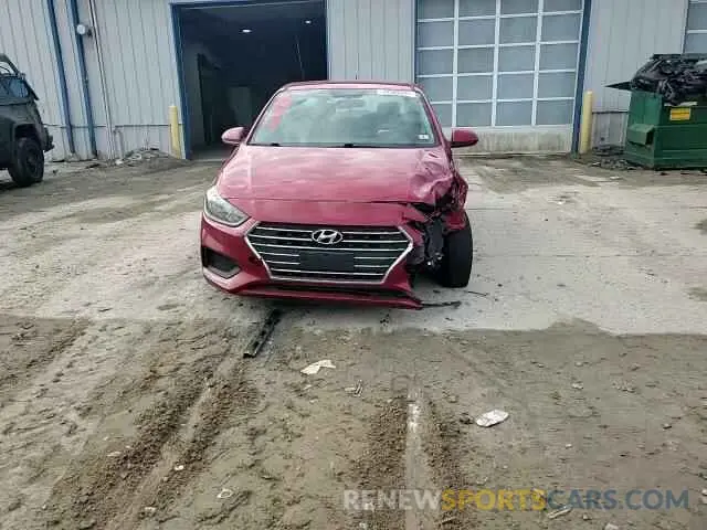 11 Photograph of a damaged car 3KPC24A67NE166709 HYUNDAI ACCENT 2022