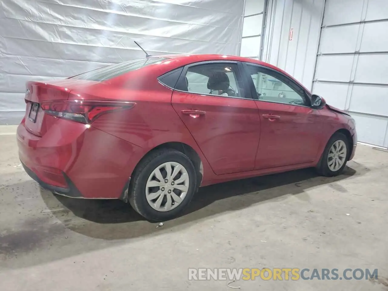 3 Photograph of a damaged car 3KPC24A67NE166709 HYUNDAI ACCENT 2022