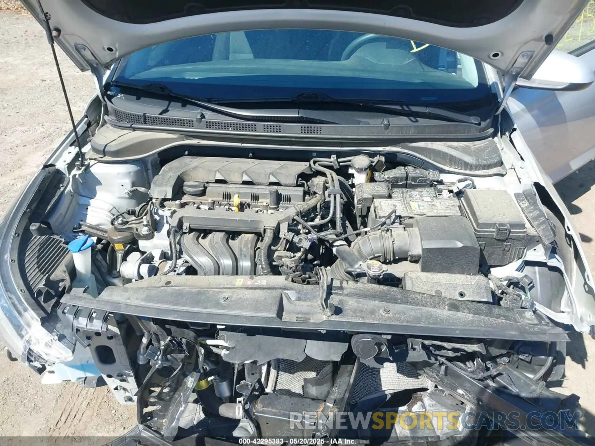10 Фотография поврежденного автомобиля 3KPC24A67NE179136 HYUNDAI ACCENT 2022