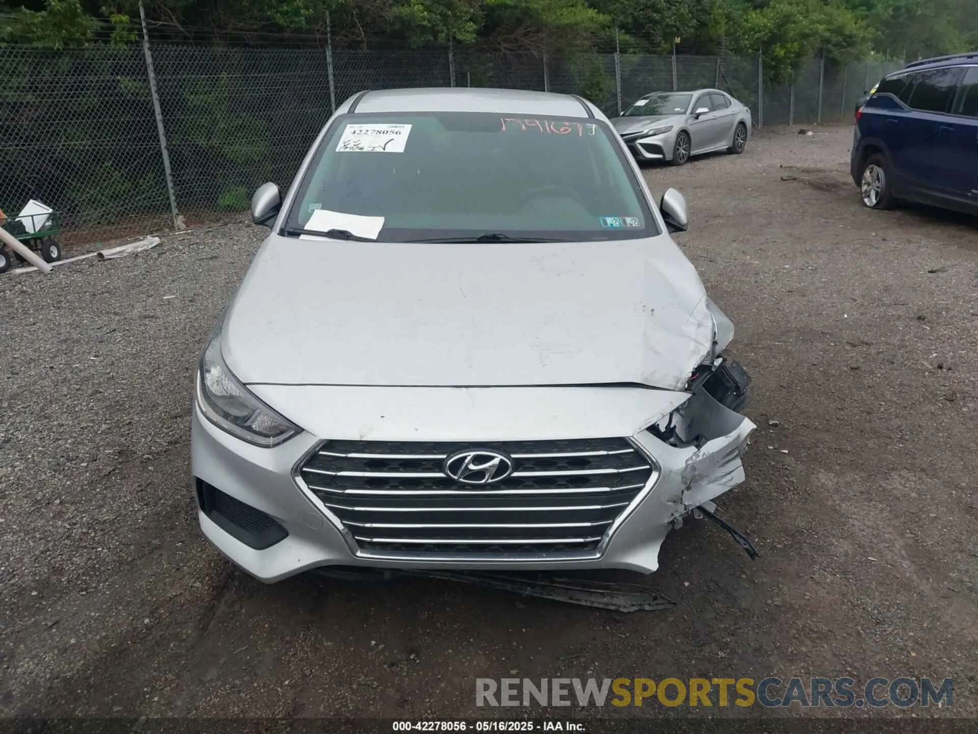 12 Фотография поврежденного автомобиля 3KPC24A67NE179167 HYUNDAI ACCENT 2022