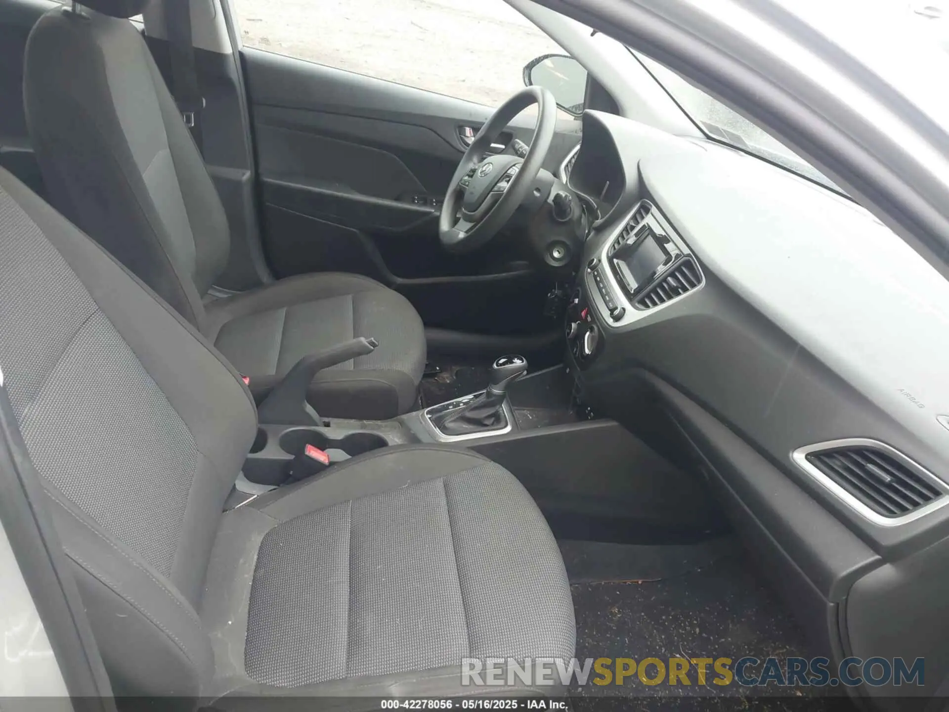 5 Фотография поврежденного автомобиля 3KPC24A67NE179167 HYUNDAI ACCENT 2022