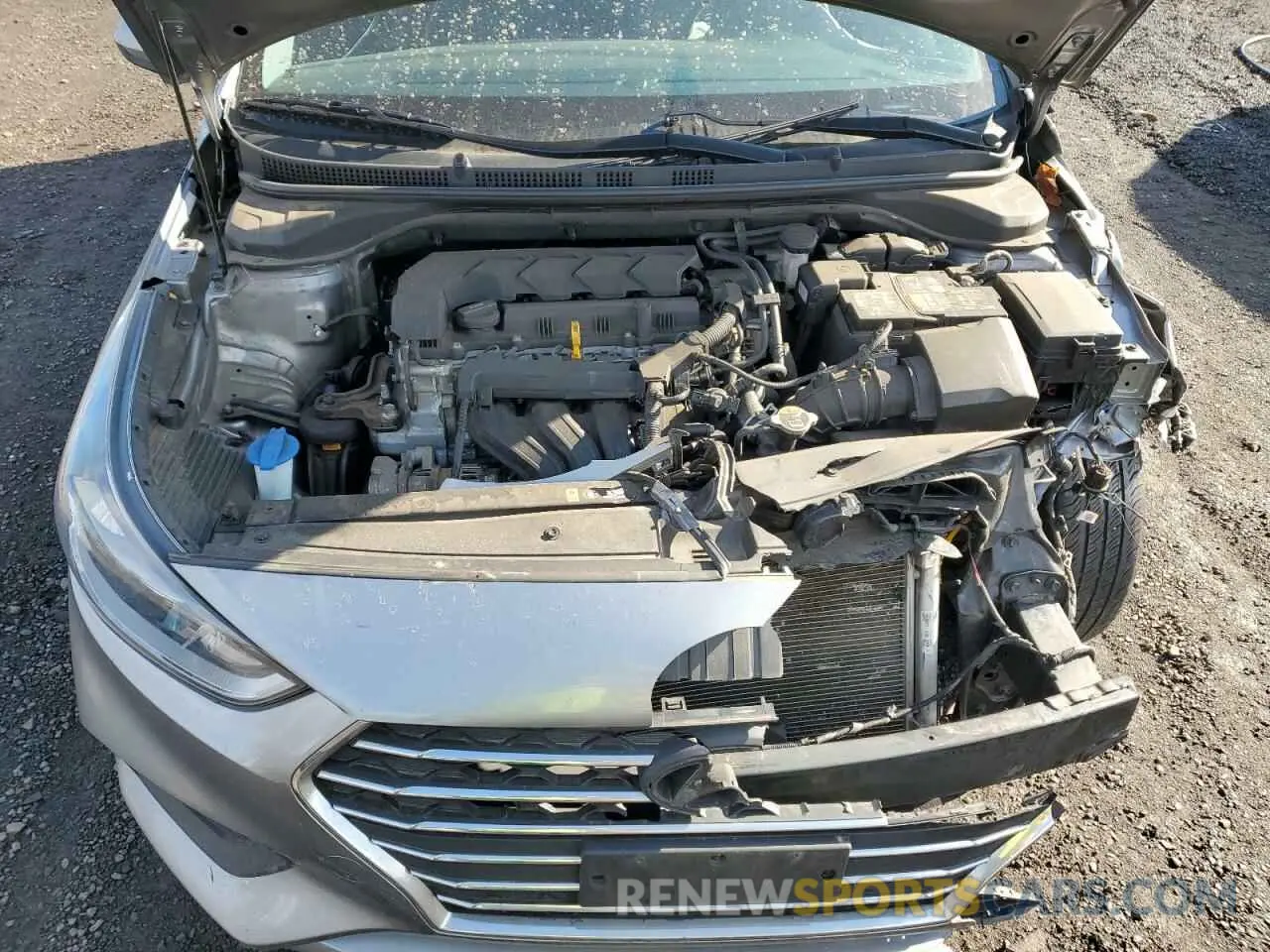 11 Фотография поврежденного автомобиля 3KPC24A67NE183669 HYUNDAI ACCENT 2022