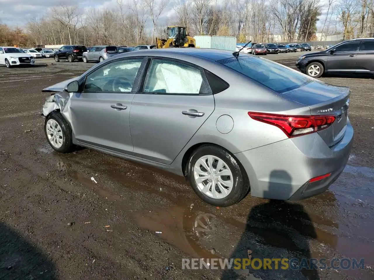 2 Фотография поврежденного автомобиля 3KPC24A67NE183669 HYUNDAI ACCENT 2022