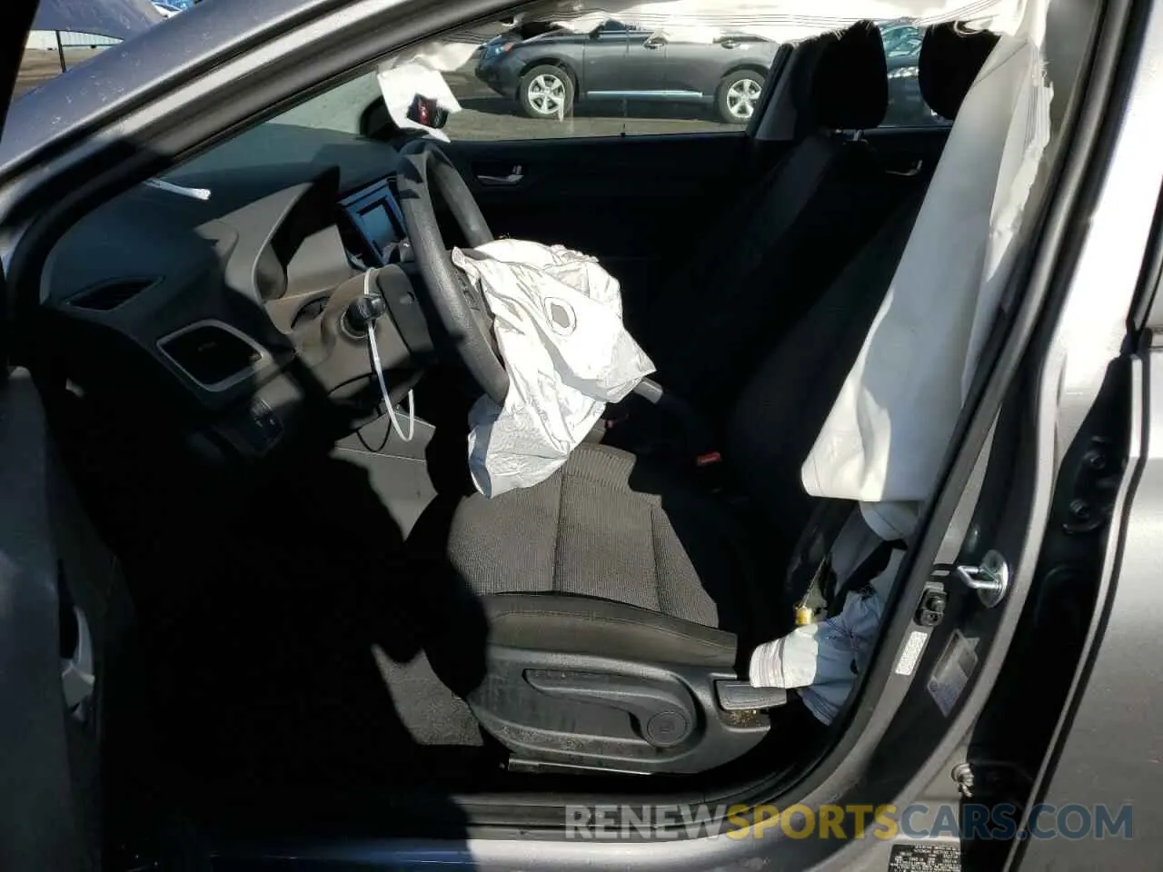 7 Фотография поврежденного автомобиля 3KPC24A67NE183669 HYUNDAI ACCENT 2022