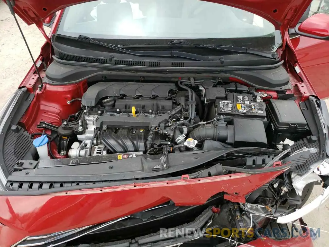11 Фотография поврежденного автомобиля 3KPC24A67NE187575 HYUNDAI ACCENT 2022