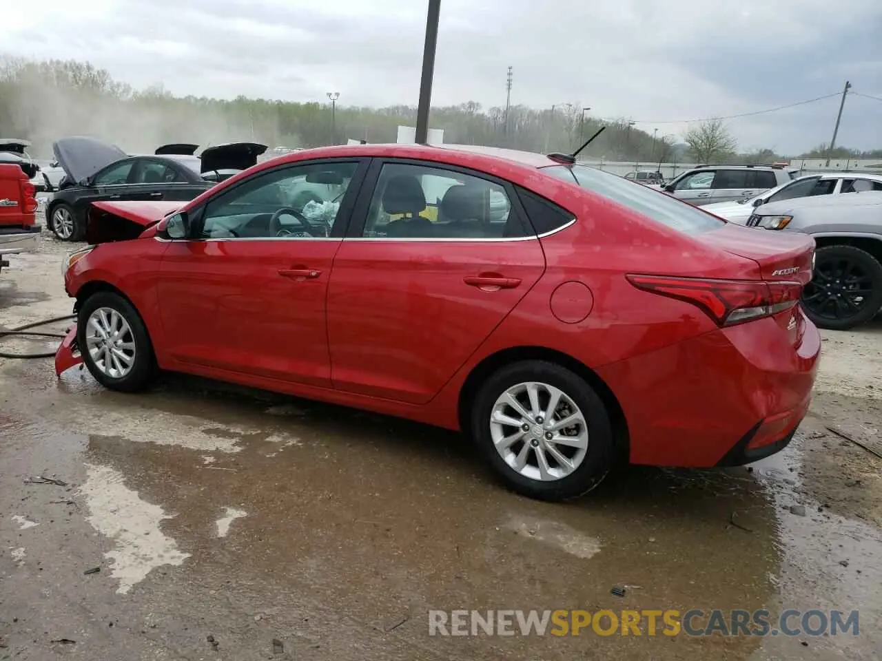 2 Фотография поврежденного автомобиля 3KPC24A67NE187575 HYUNDAI ACCENT 2022