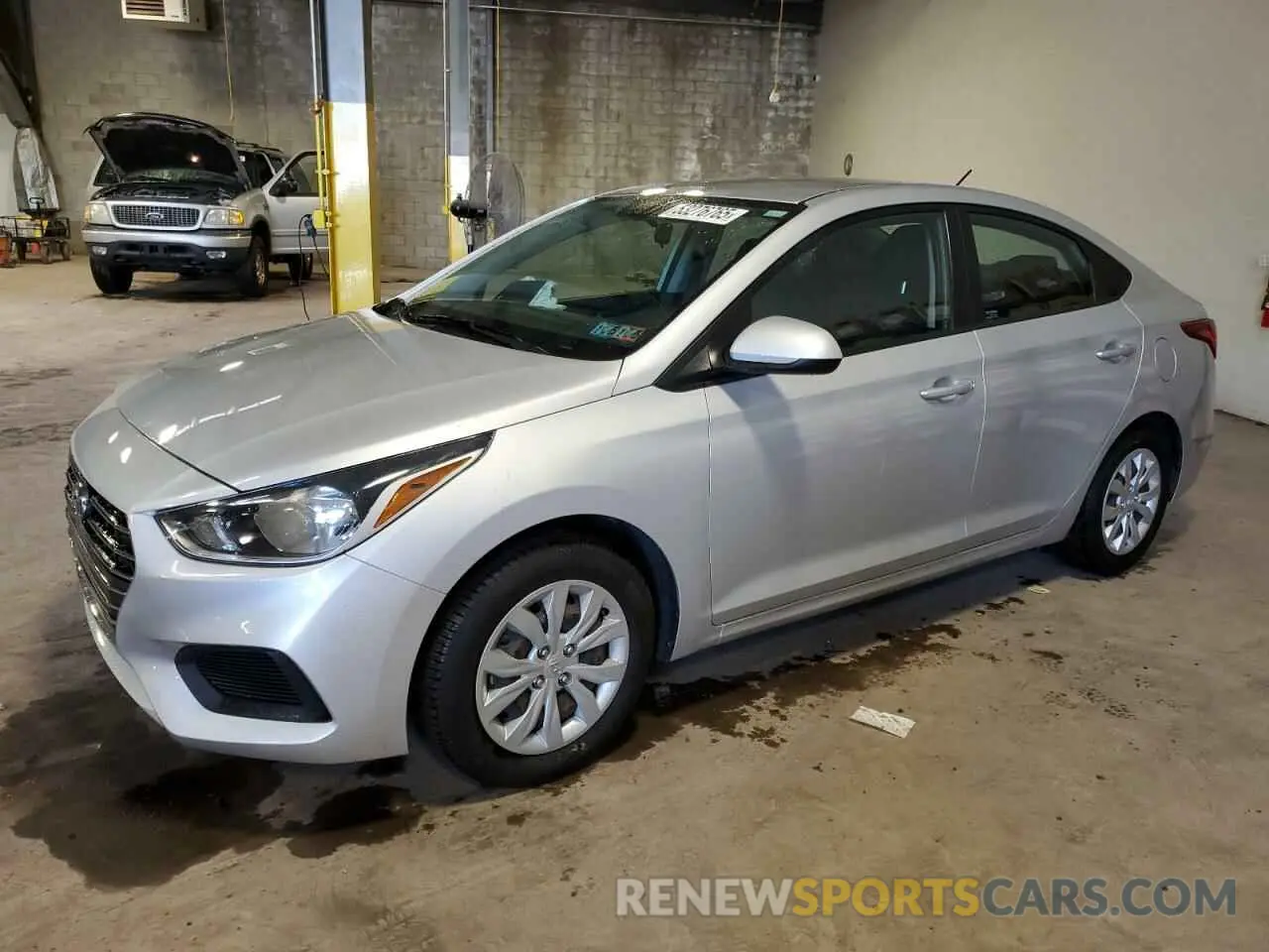 1 Photograph of a damaged car 3KPC24A68NE158599 HYUNDAI ACCENT 2022