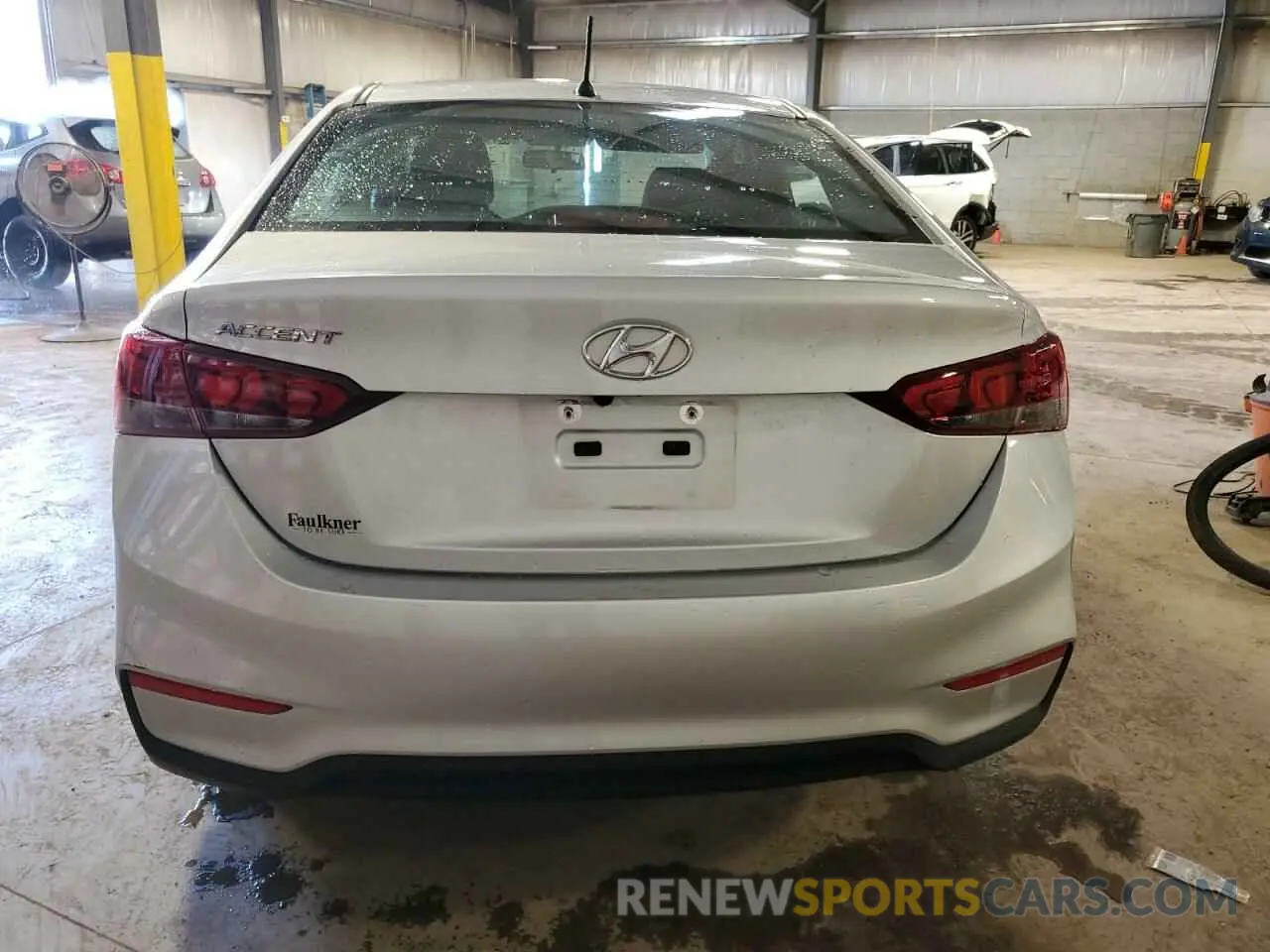 6 Photograph of a damaged car 3KPC24A68NE158599 HYUNDAI ACCENT 2022