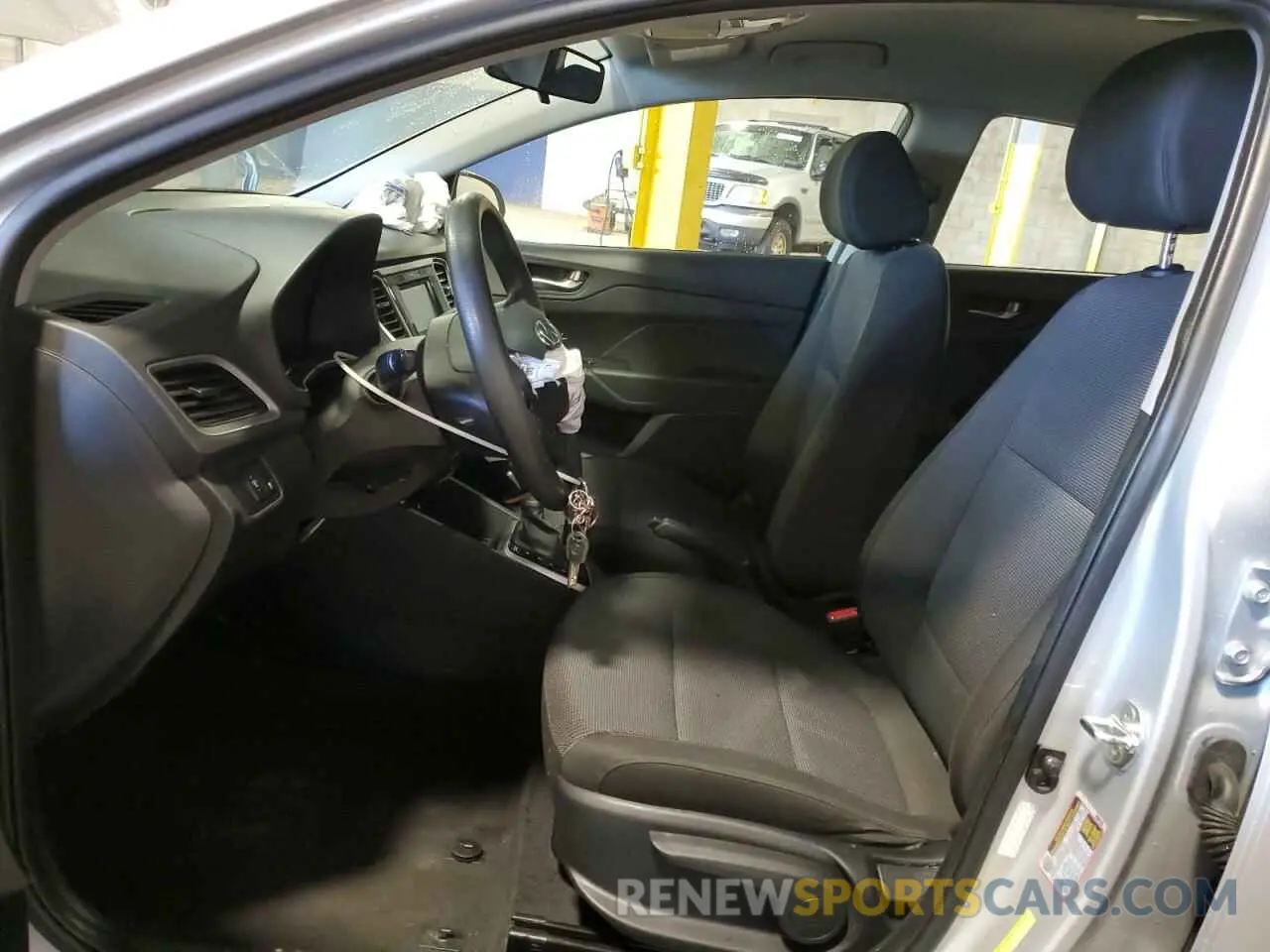 7 Photograph of a damaged car 3KPC24A68NE158599 HYUNDAI ACCENT 2022