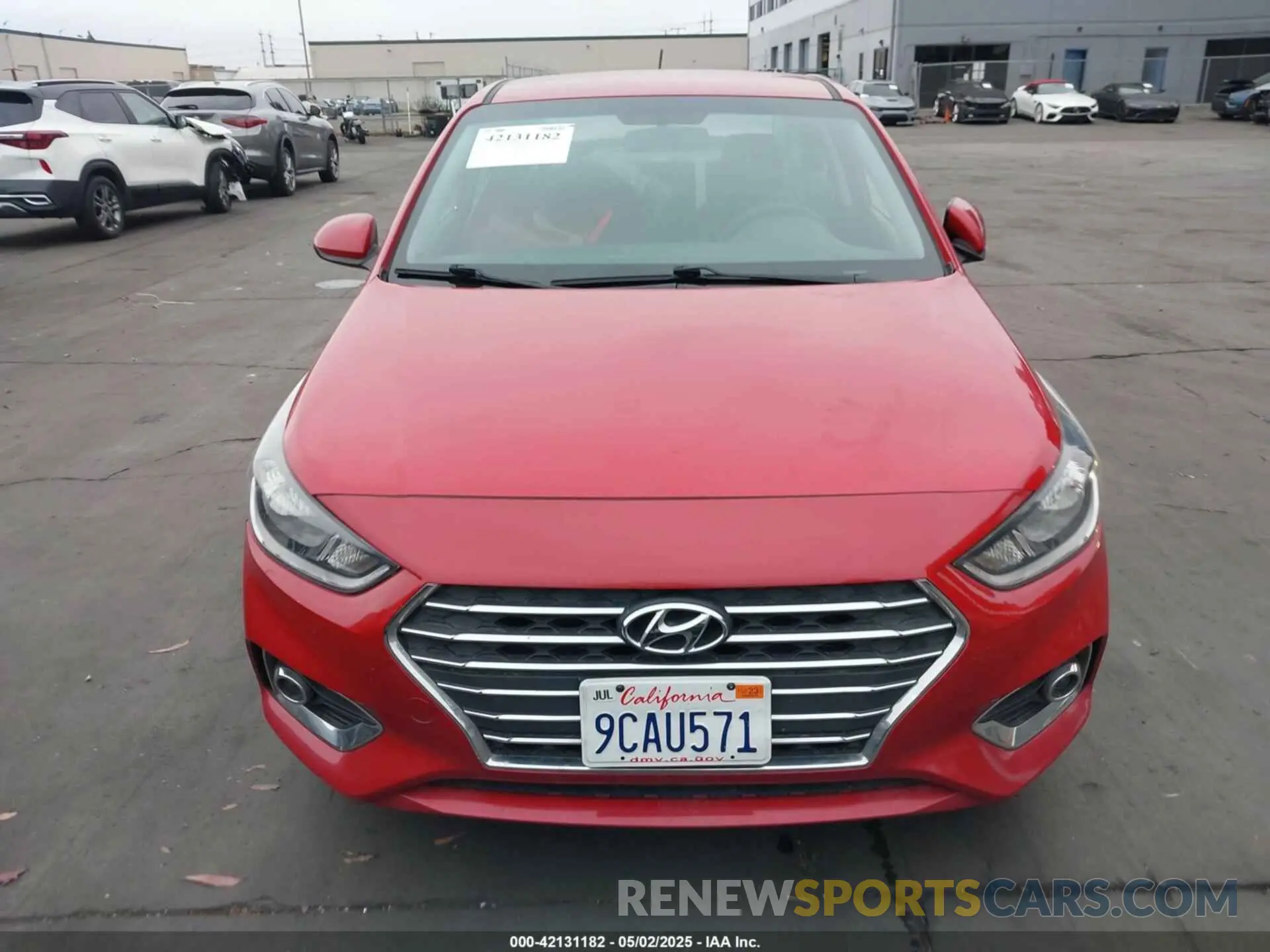 13 Photograph of a damaged car 3KPC24A68NE175452 HYUNDAI ACCENT 2022