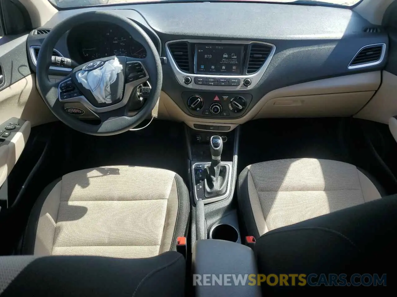 8 Фотография поврежденного автомобиля 3KPC24A68NE180263 HYUNDAI ACCENT 2022