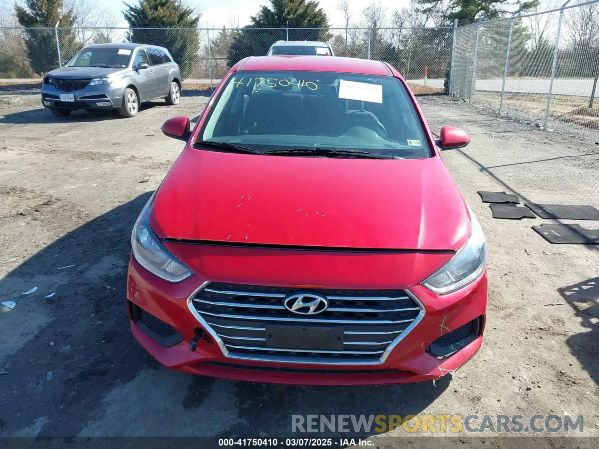 12 Photograph of a damaged car 3KPC24A68NE182109 HYUNDAI ACCENT 2022
