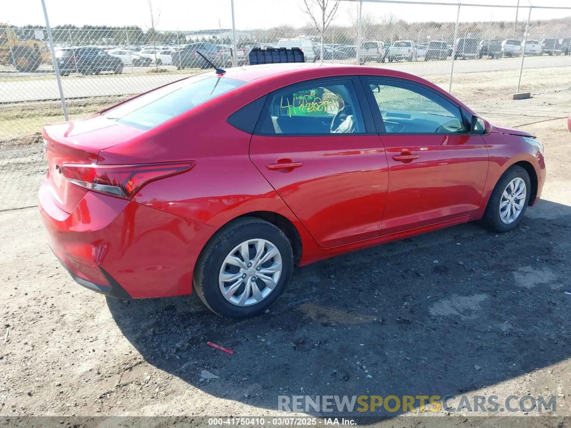 4 Photograph of a damaged car 3KPC24A68NE182109 HYUNDAI ACCENT 2022