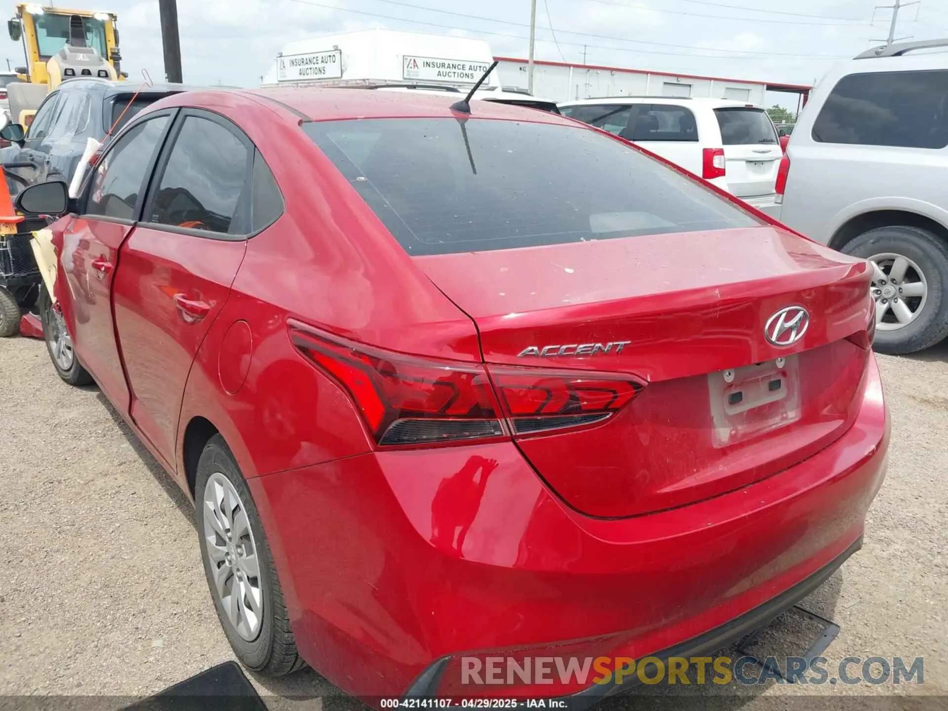 3 Photograph of a damaged car 3KPC24A69NE157588 HYUNDAI ACCENT 2022