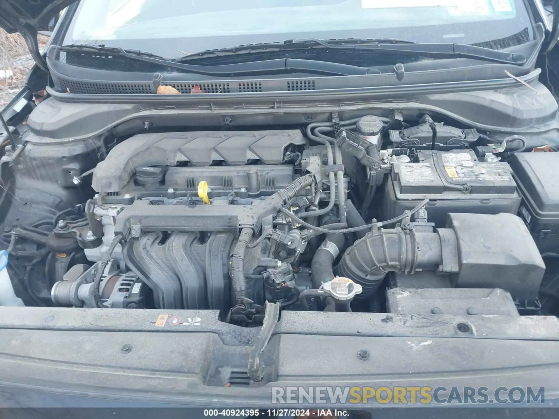 10 Фотография поврежденного автомобиля 3KPC24A69NE158806 HYUNDAI ACCENT 2022