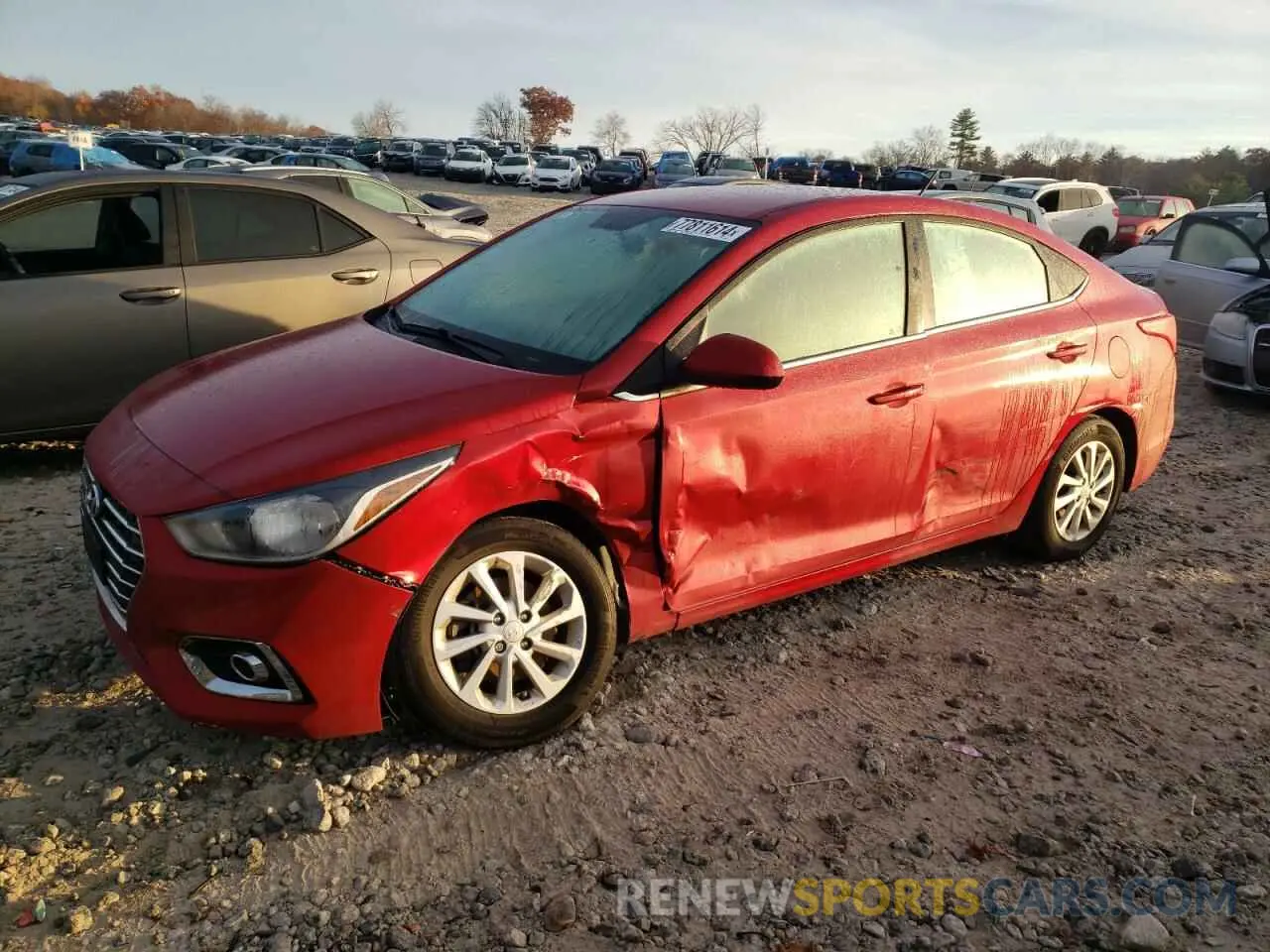 1 Фотография поврежденного автомобиля 3KPC24A69NE160832 HYUNDAI ACCENT 2022