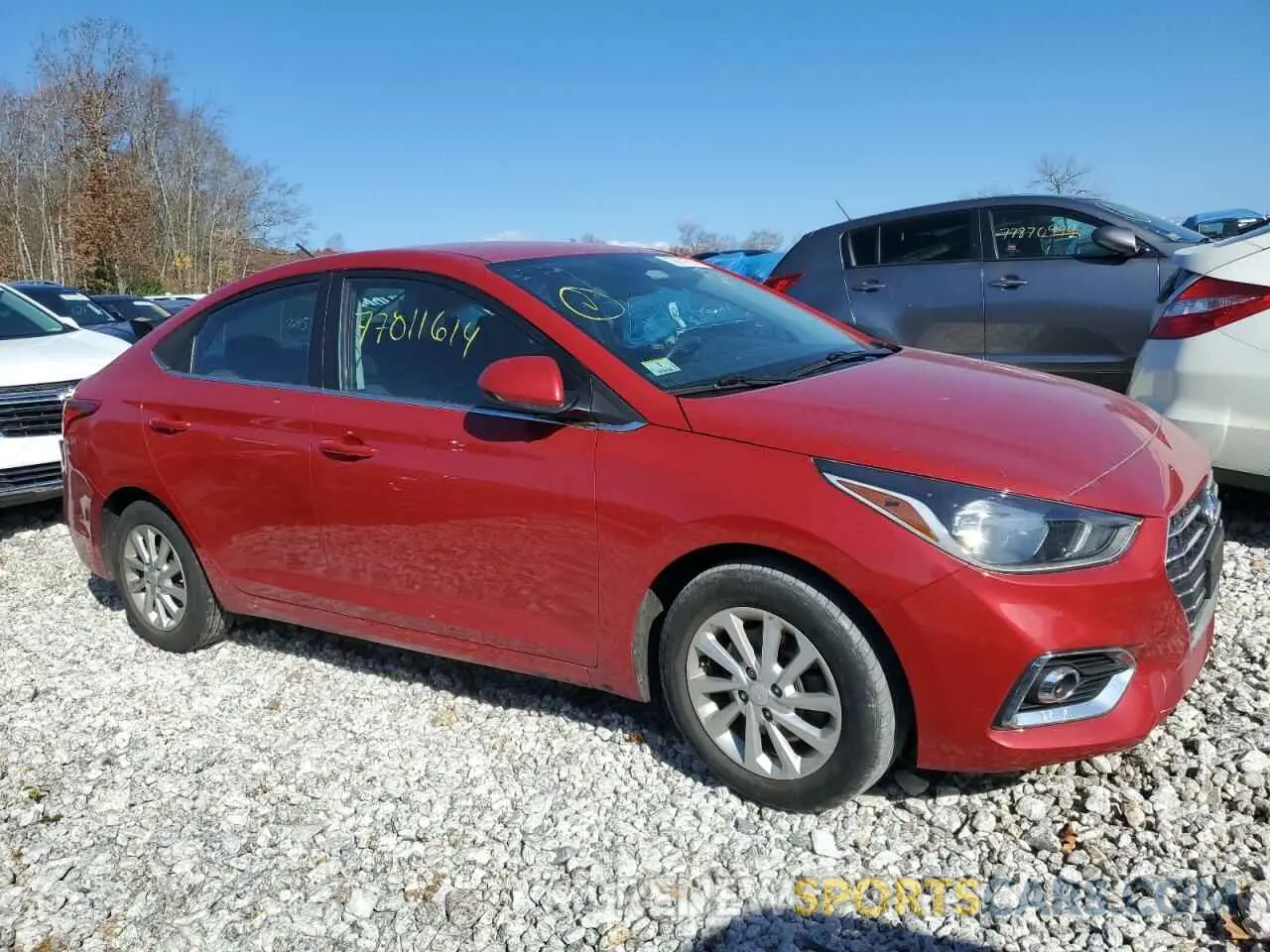 4 Фотография поврежденного автомобиля 3KPC24A69NE160832 HYUNDAI ACCENT 2022