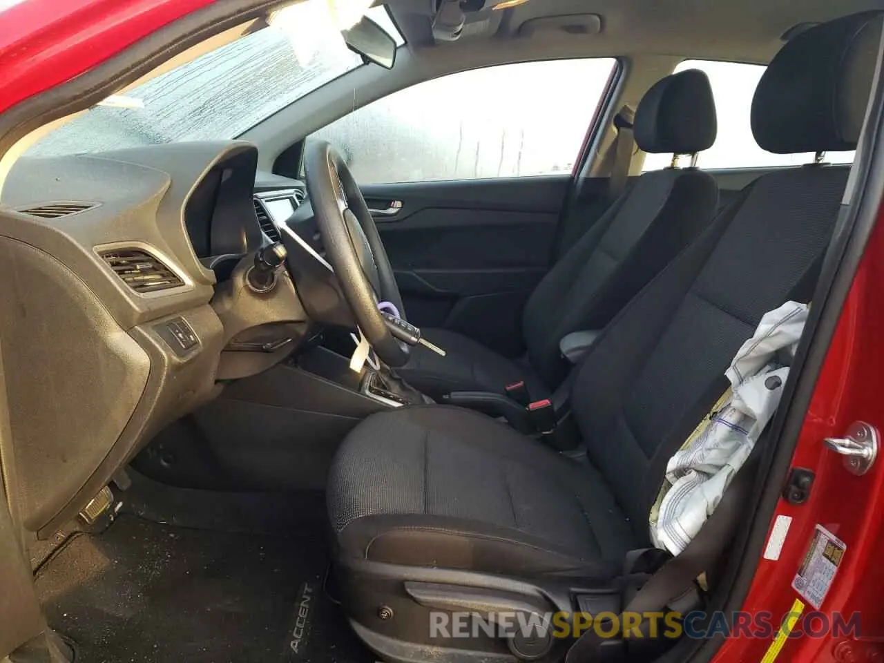 7 Фотография поврежденного автомобиля 3KPC24A69NE160832 HYUNDAI ACCENT 2022