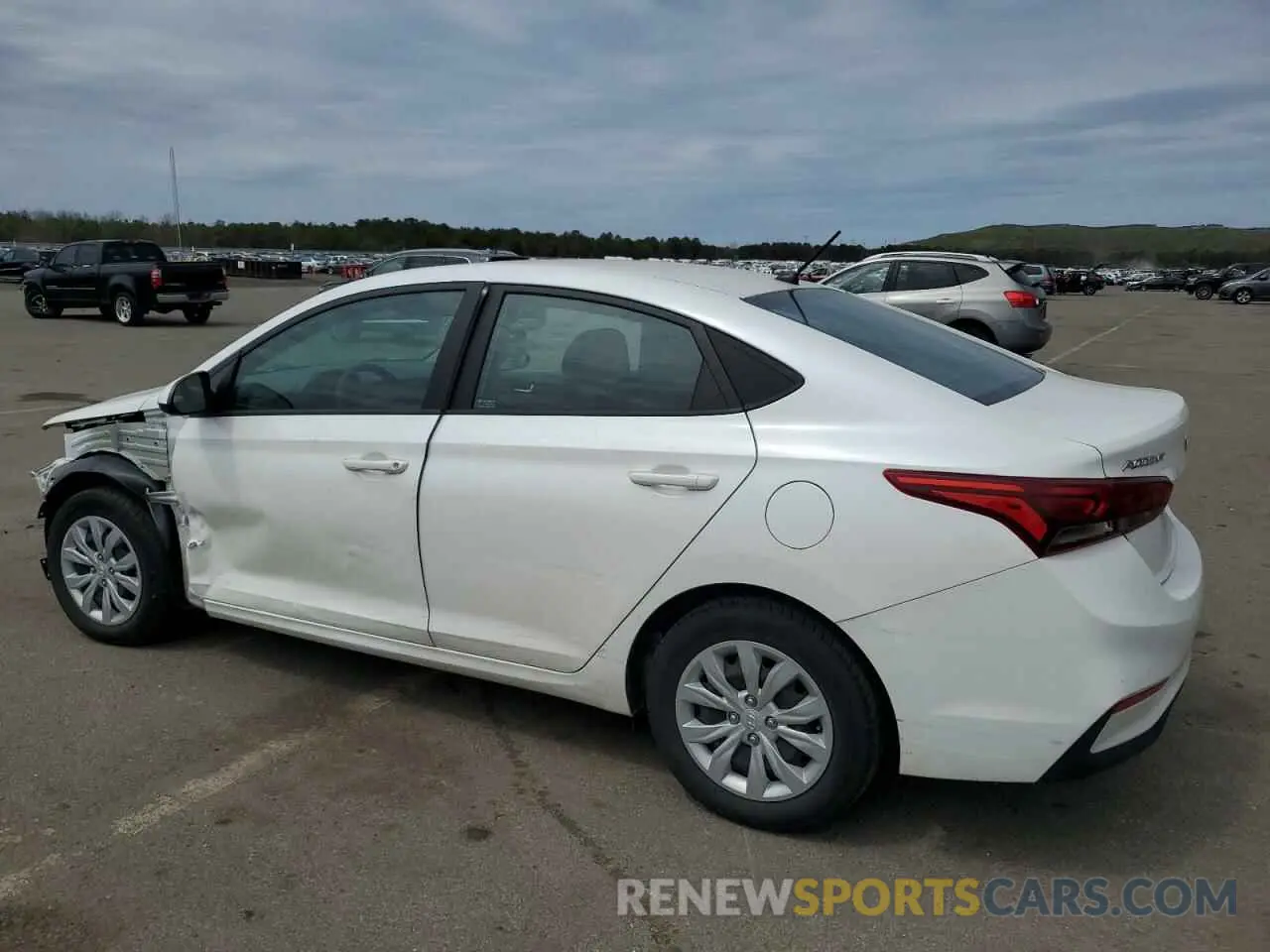 2 Фотография поврежденного автомобиля 3KPC24A69NE161012 HYUNDAI ACCENT 2022