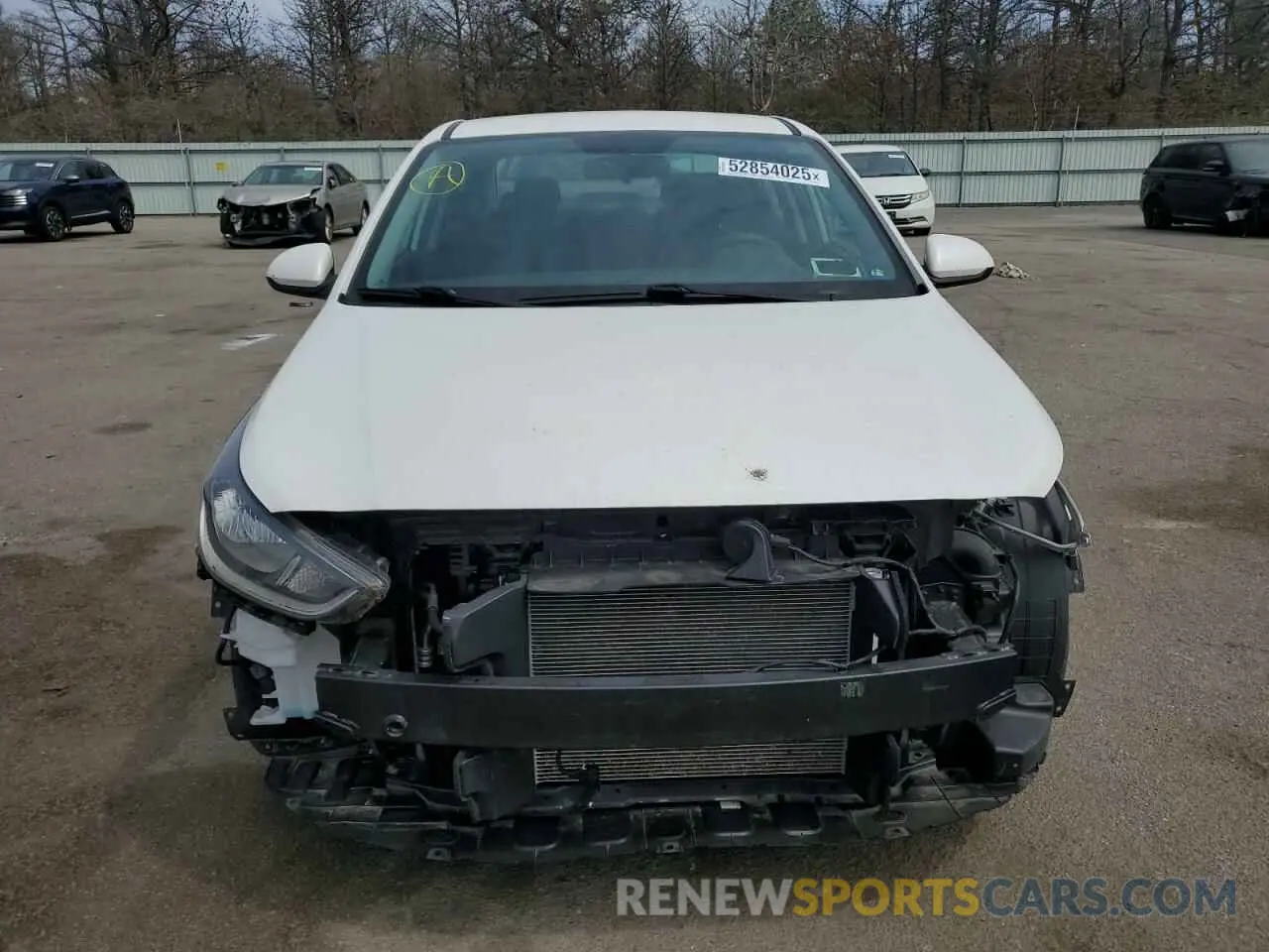 5 Фотография поврежденного автомобиля 3KPC24A69NE161012 HYUNDAI ACCENT 2022