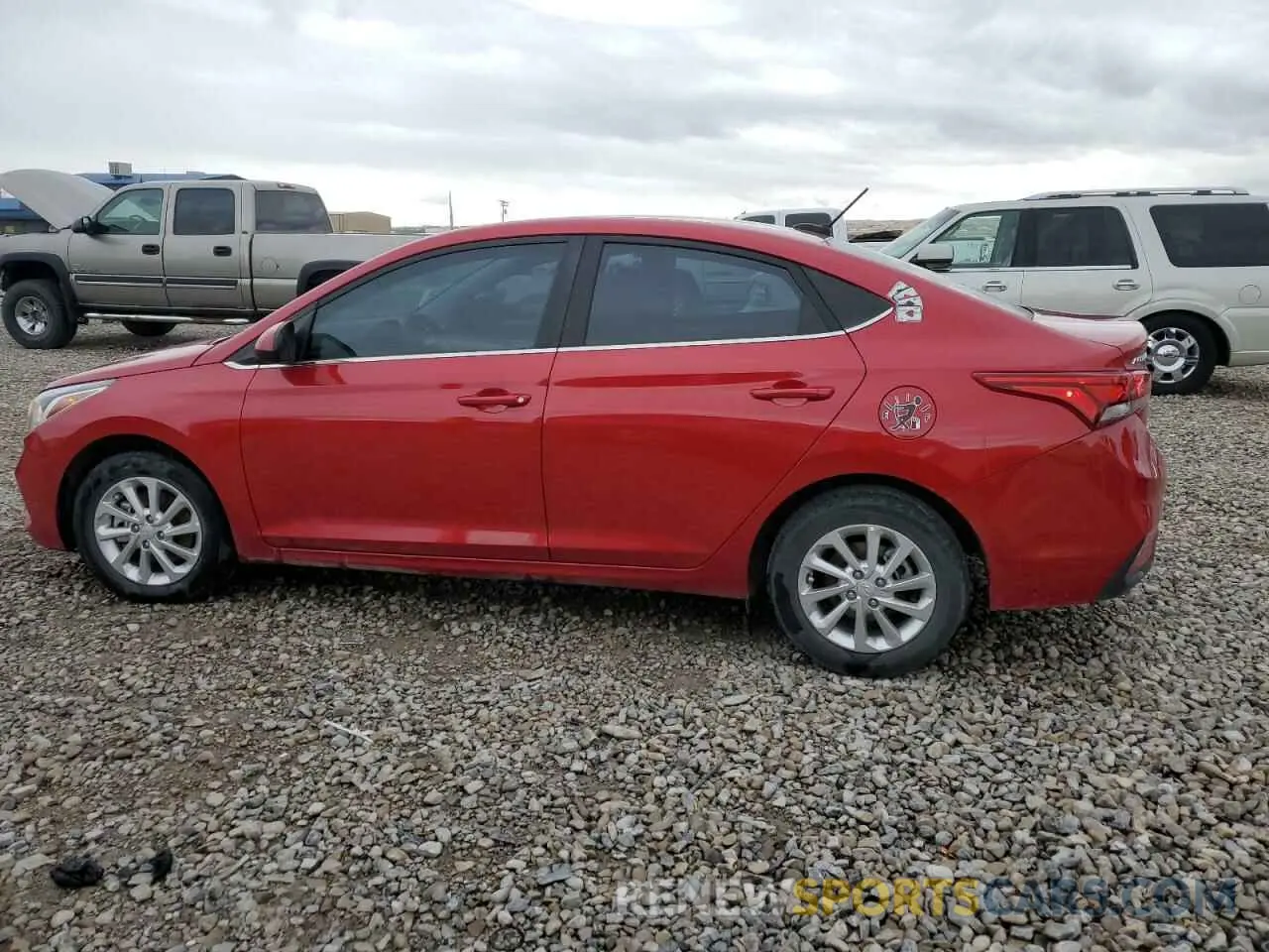 2 Фотография поврежденного автомобиля 3KPC24A69NE172530 HYUNDAI ACCENT 2022