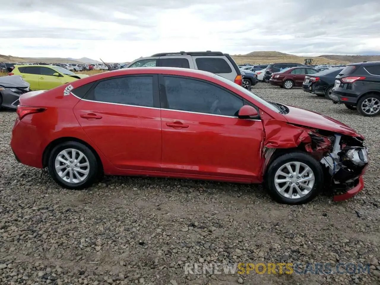 4 Фотография поврежденного автомобиля 3KPC24A69NE172530 HYUNDAI ACCENT 2022