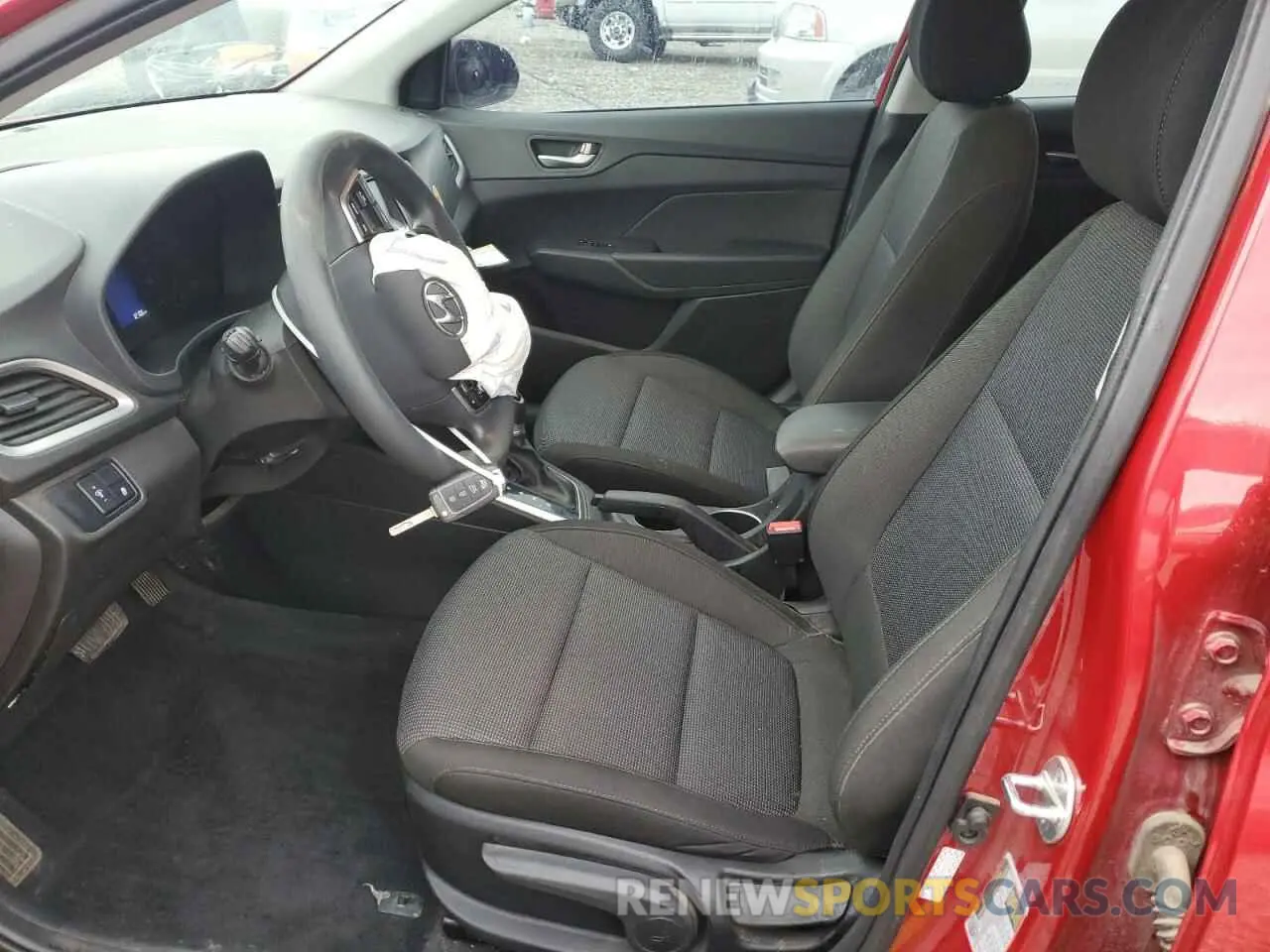 7 Фотография поврежденного автомобиля 3KPC24A69NE172530 HYUNDAI ACCENT 2022