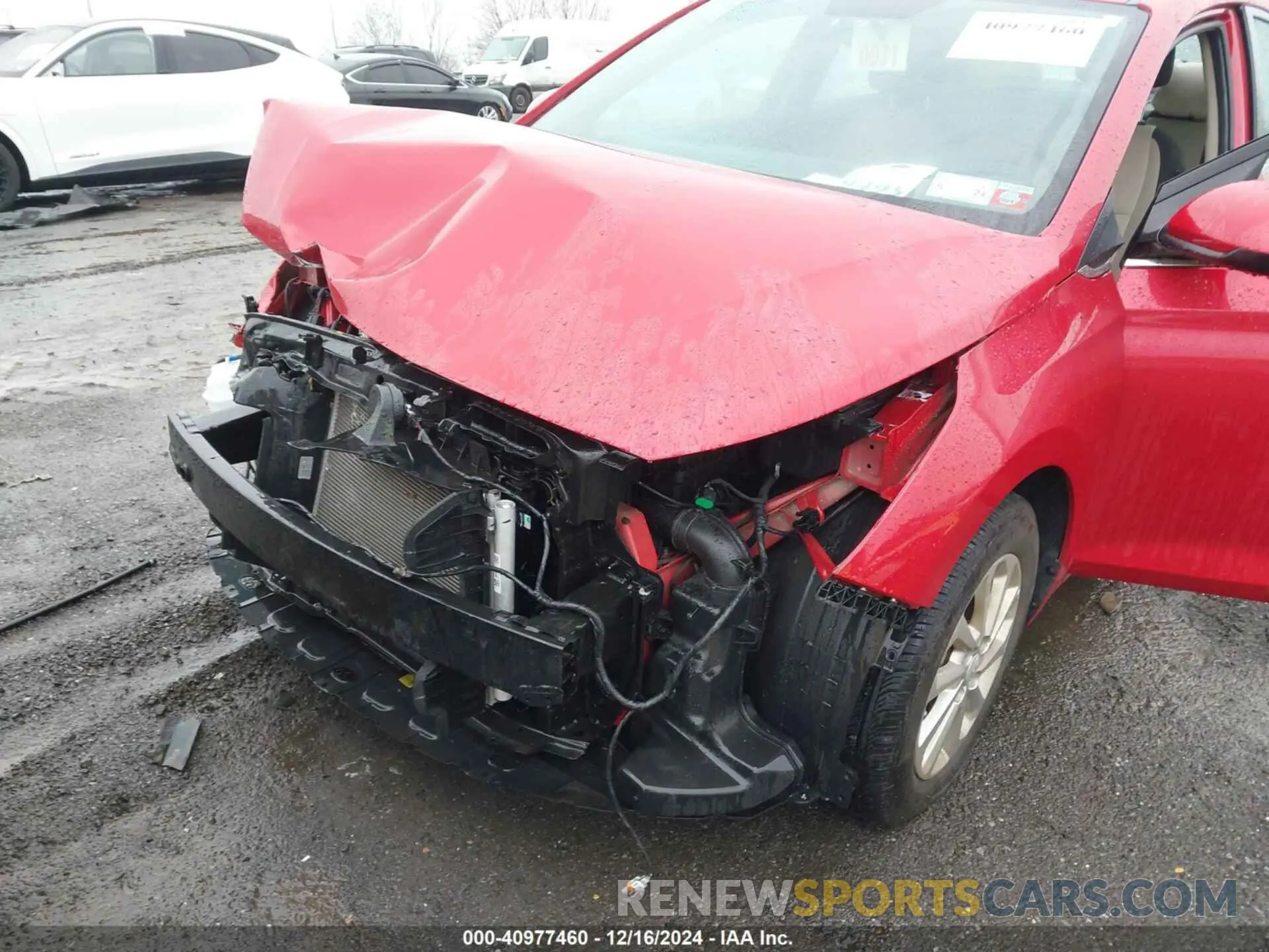 6 Photograph of a damaged car 3KPC24A69NE180546 HYUNDAI ACCENT 2022