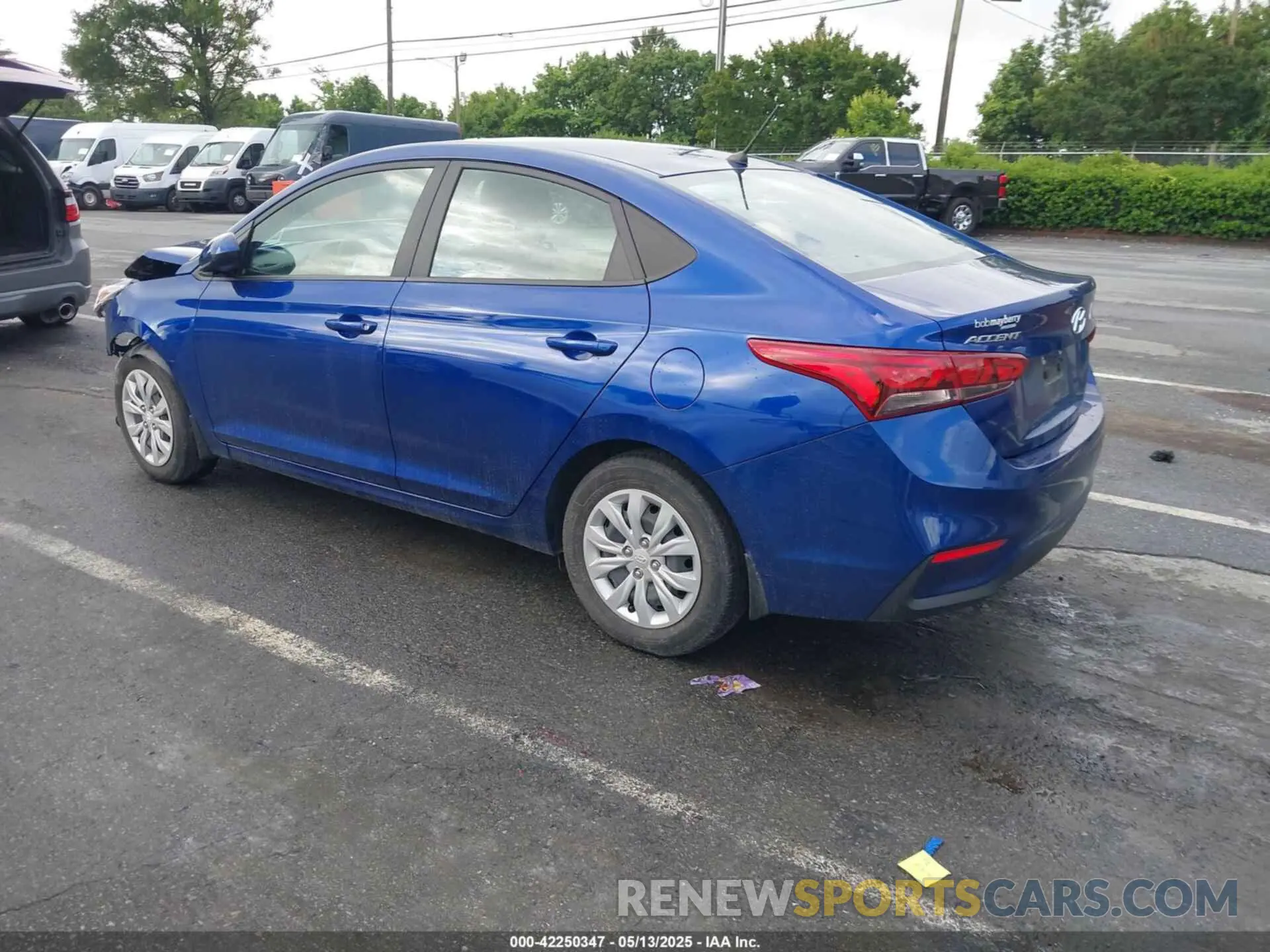 3 Photograph of a damaged car 3KPC24A69NE181809 HYUNDAI ACCENT 2022