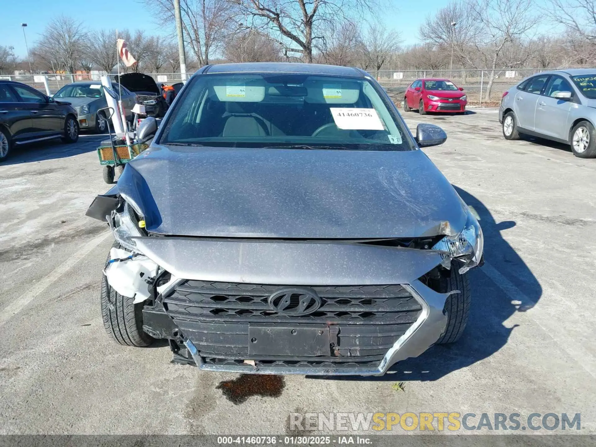 13 Фотография поврежденного автомобиля 3KPC24A69NE183673 HYUNDAI ACCENT 2022
