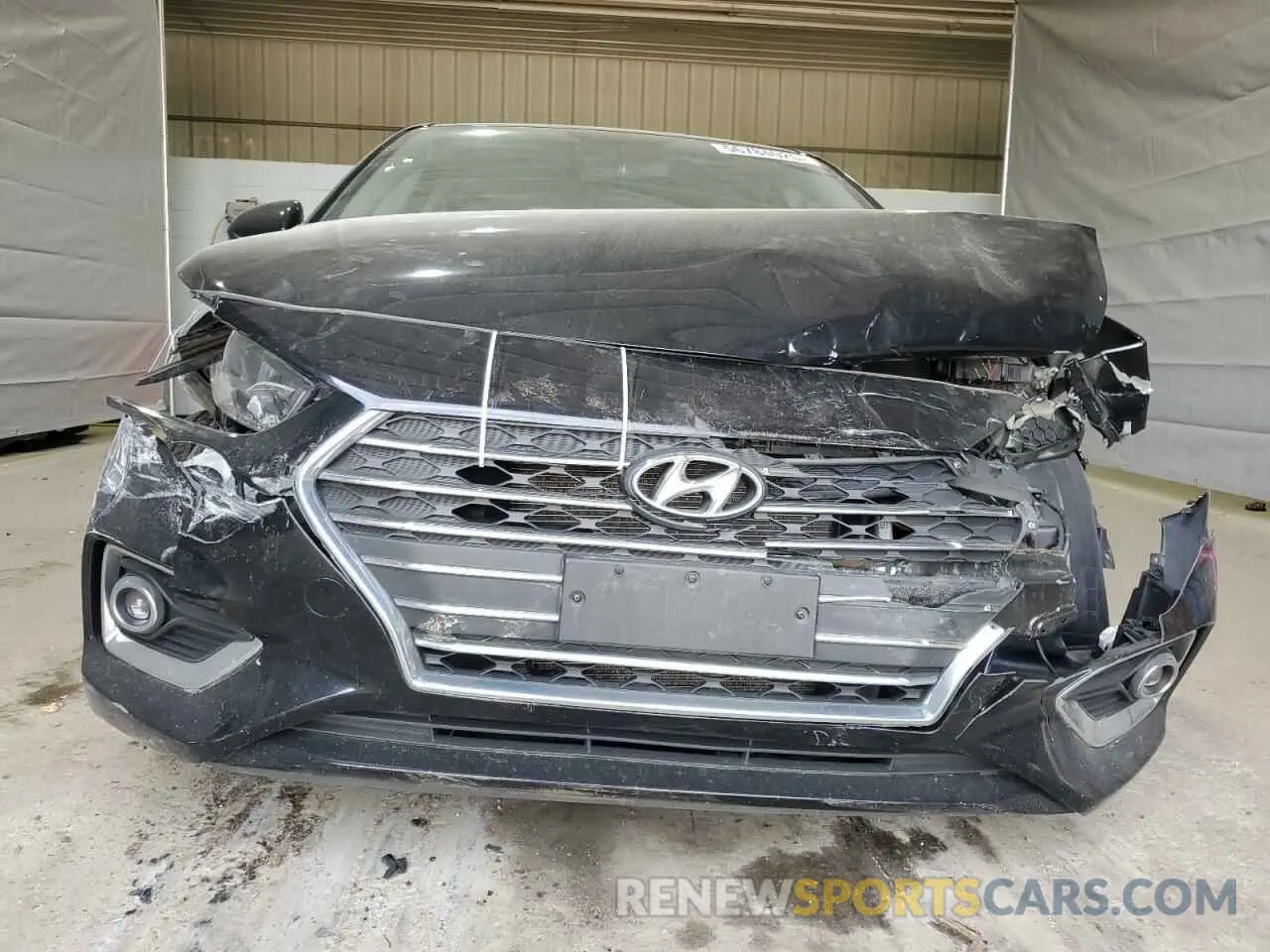 5 Photograph of a damaged car 3KPC24A6XNE153761 HYUNDAI ACCENT 2022