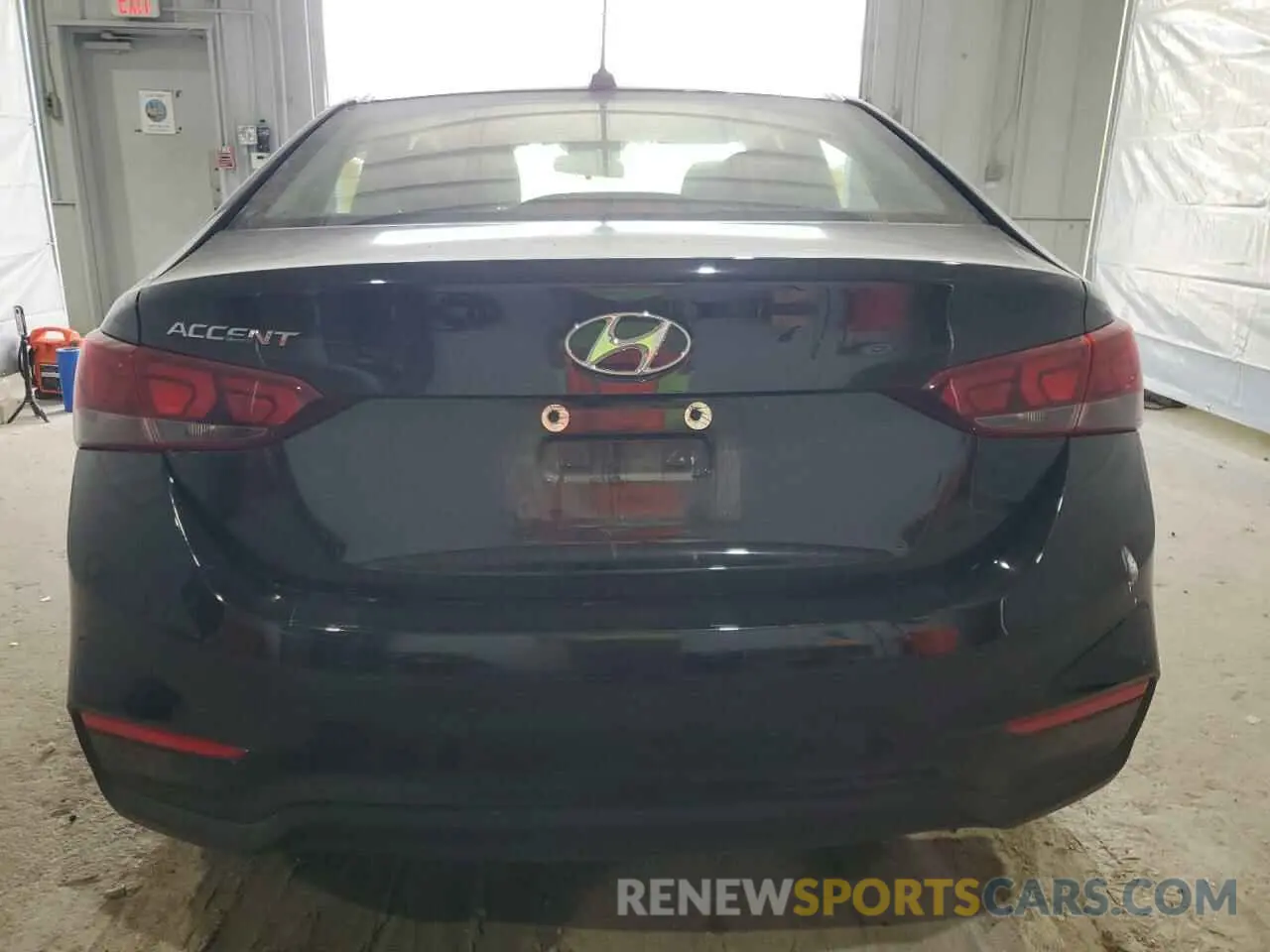 6 Photograph of a damaged car 3KPC24A6XNE153761 HYUNDAI ACCENT 2022