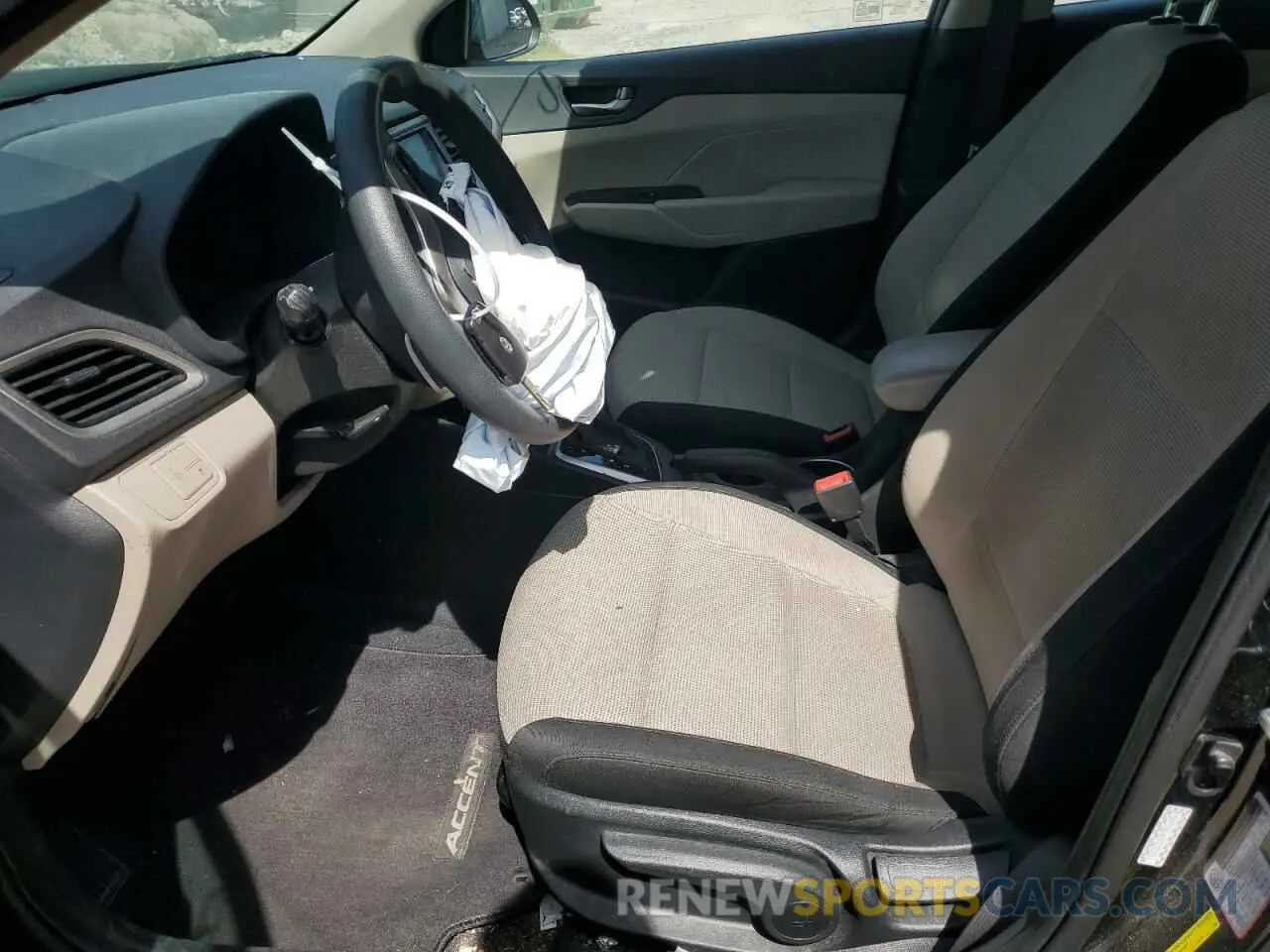 7 Photograph of a damaged car 3KPC24A6XNE153761 HYUNDAI ACCENT 2022