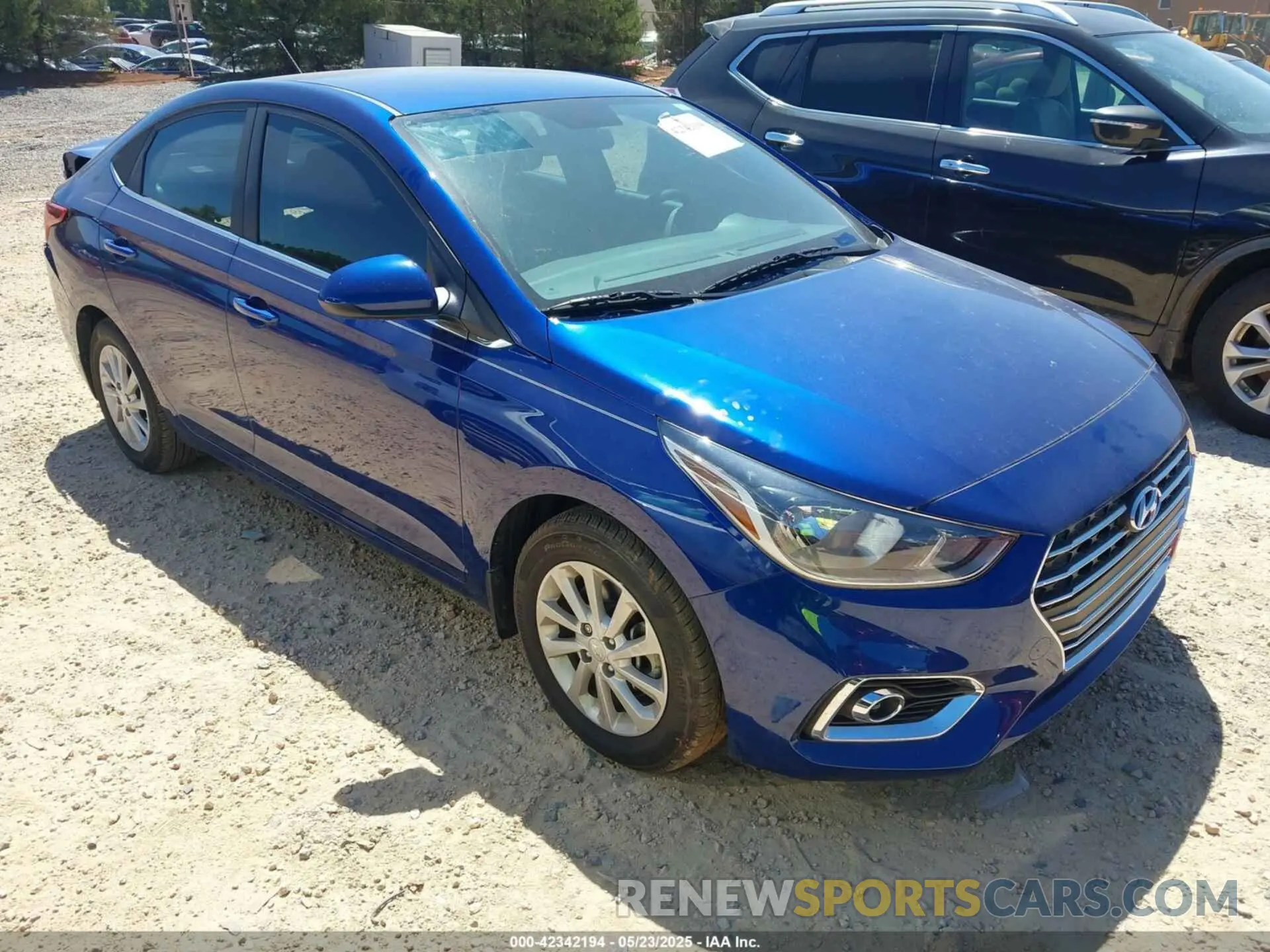 1 Photograph of a damaged car 3KPC24A6XNE156370 HYUNDAI ACCENT 2022