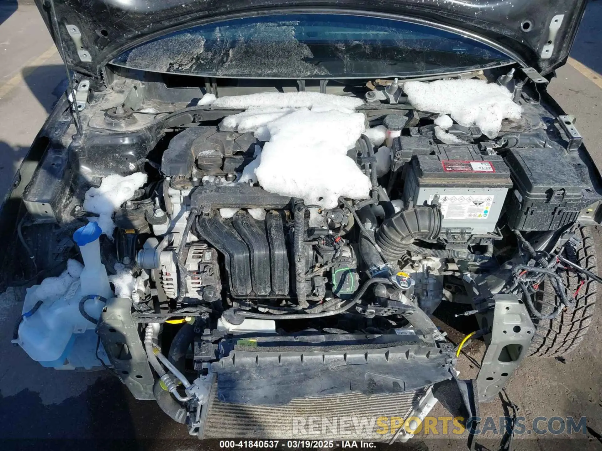 10 Фотография поврежденного автомобиля 3KPC24A6XNE162945 HYUNDAI ACCENT 2022