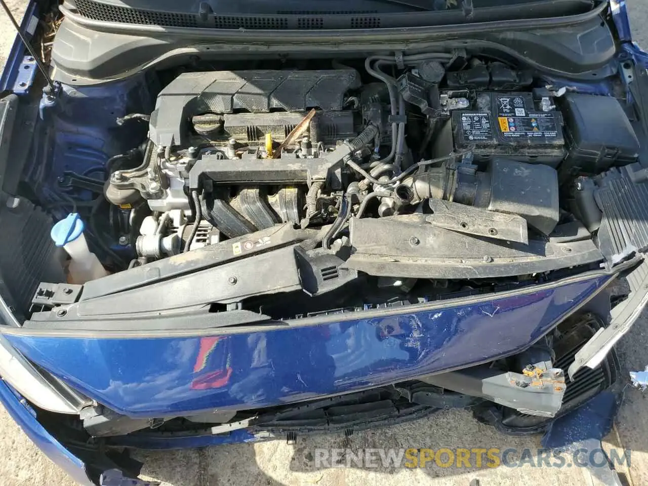 11 Photograph of a damaged car 3KPC24A6XNE168048 HYUNDAI ACCENT 2022