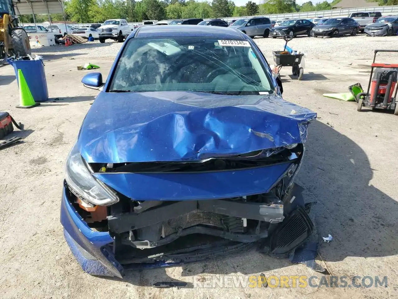 5 Photograph of a damaged car 3KPC24A6XNE168048 HYUNDAI ACCENT 2022