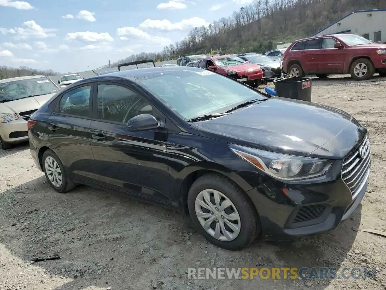 4 Photograph of a damaged car 3KPC24A6XNE172116 HYUNDAI ACCENT 2022