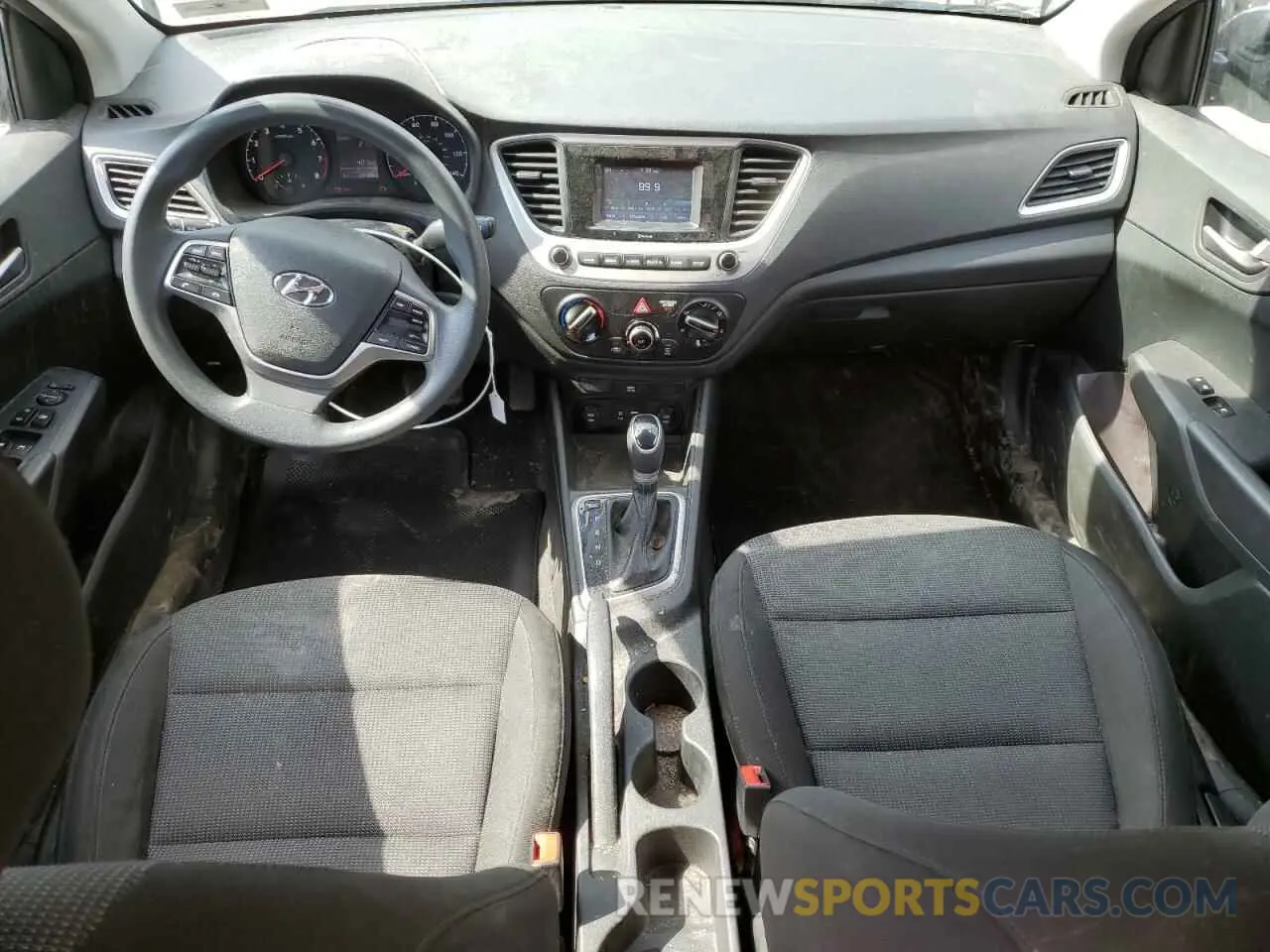 8 Photograph of a damaged car 3KPC24A6XNE172116 HYUNDAI ACCENT 2022