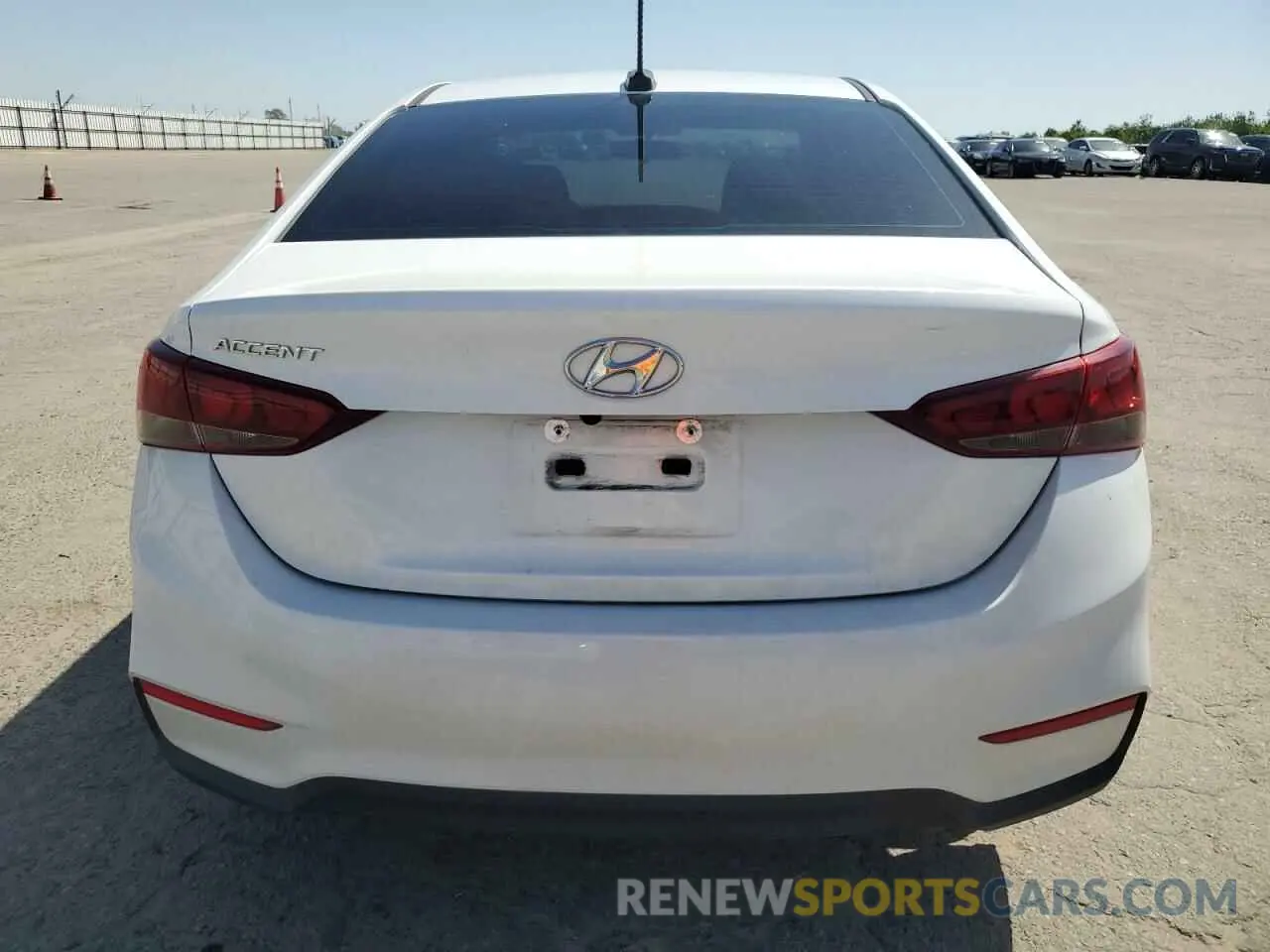 6 Photograph of a damaged car 3KPC24A6XNE173721 HYUNDAI ACCENT 2022