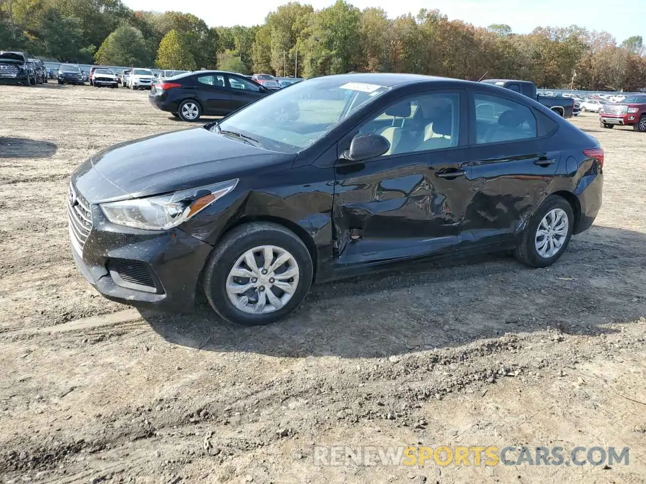 1 Фотография поврежденного автомобиля 3KPC24A6XNE178398 HYUNDAI ACCENT 2022