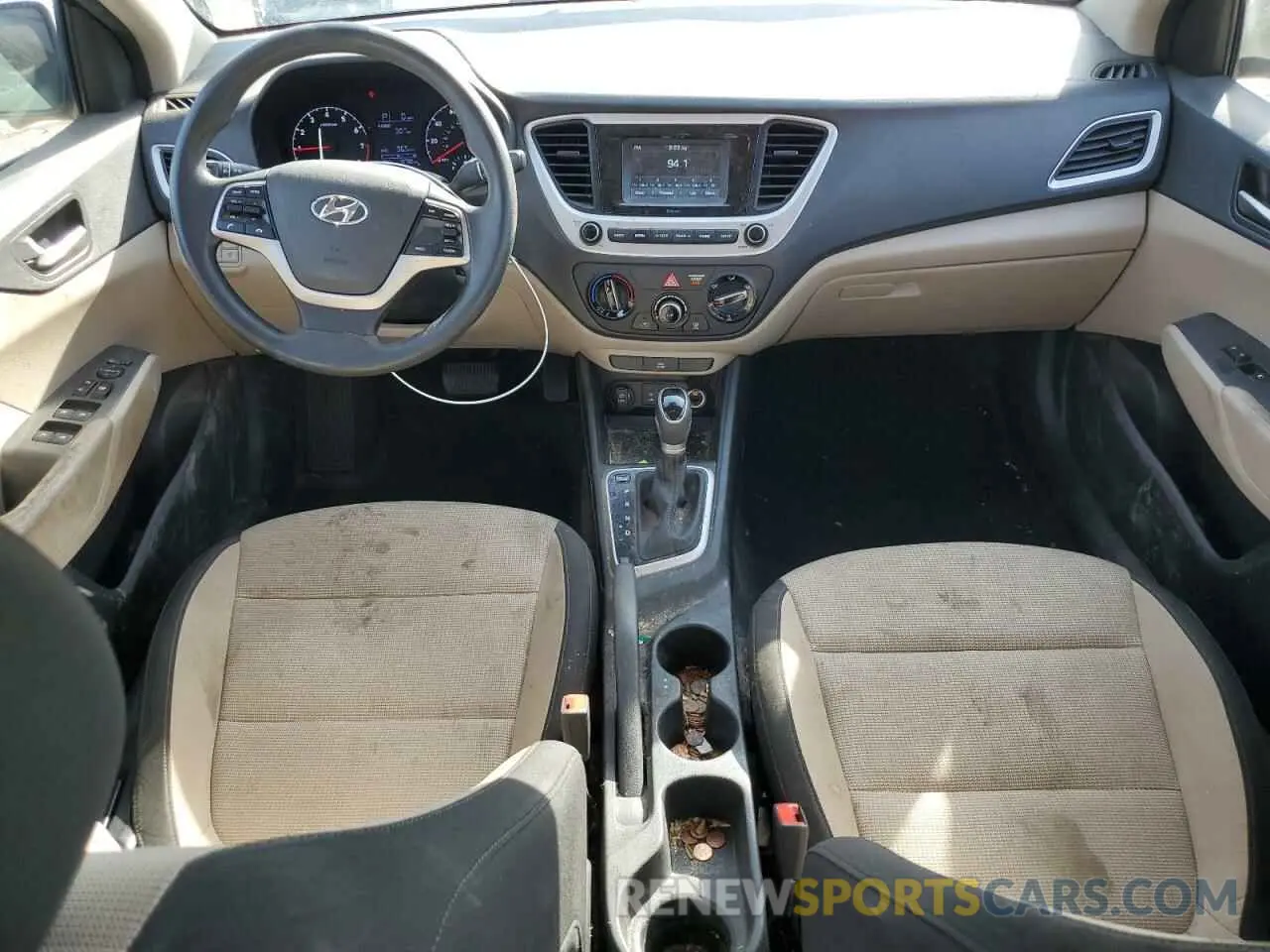 8 Фотография поврежденного автомобиля 3KPC24A6XNE178398 HYUNDAI ACCENT 2022