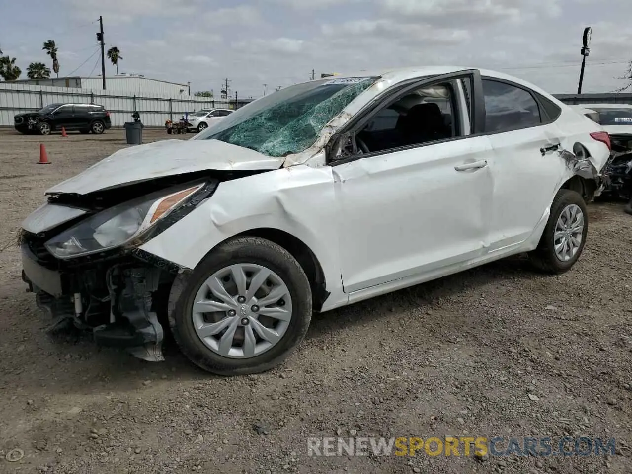 1 Фотография поврежденного автомобиля 3KPC24A6XNE180152 HYUNDAI ACCENT 2022