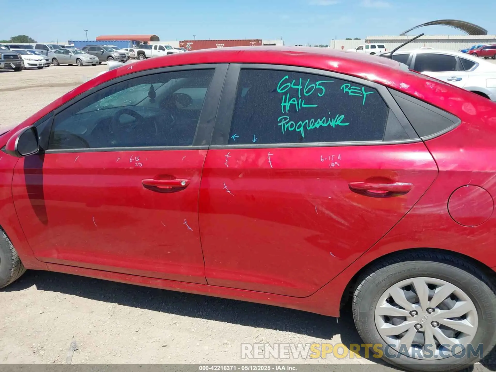14 Photograph of a damaged car 3KPC24A6XNE183245 HYUNDAI ACCENT 2022