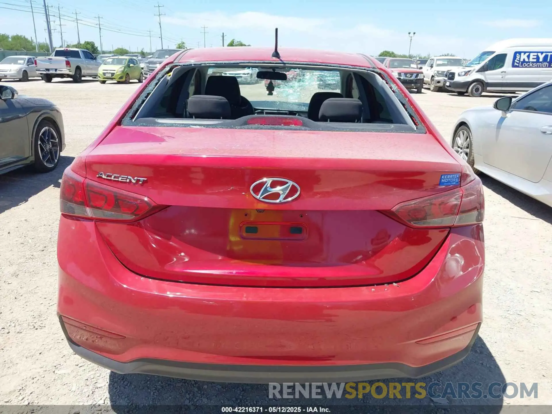 6 Photograph of a damaged car 3KPC24A6XNE183245 HYUNDAI ACCENT 2022