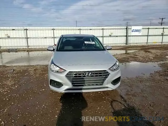 10 Photograph of a damaged car 3KPC24A6XNE186985 HYUNDAI ACCENT 2022