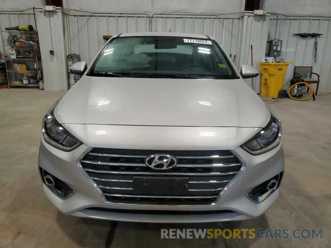 5 Фотография поврежденного автомобиля 3KPC24A6XNE189773 HYUNDAI ACCENT 2022