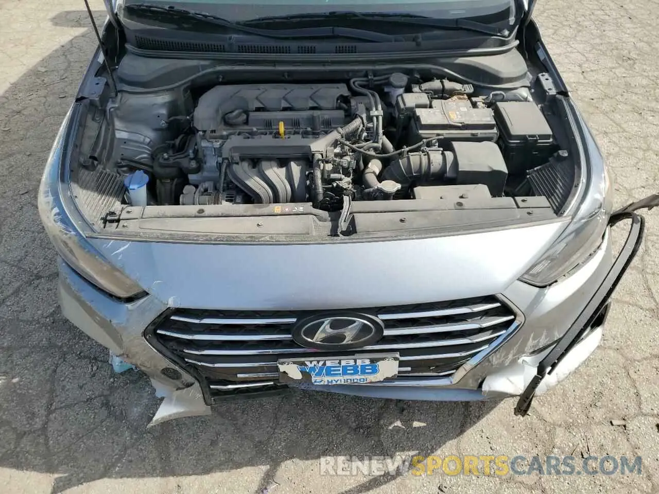11 Photograph of a damaged car 3KPC34A62NE157526 HYUNDAI ACCENT 2022