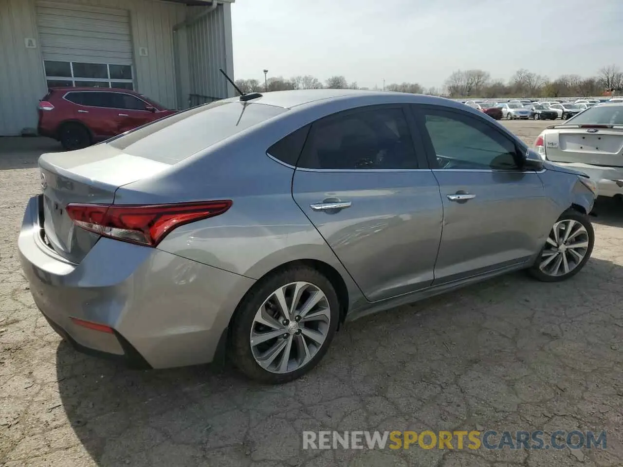 3 Photograph of a damaged car 3KPC34A62NE157526 HYUNDAI ACCENT 2022